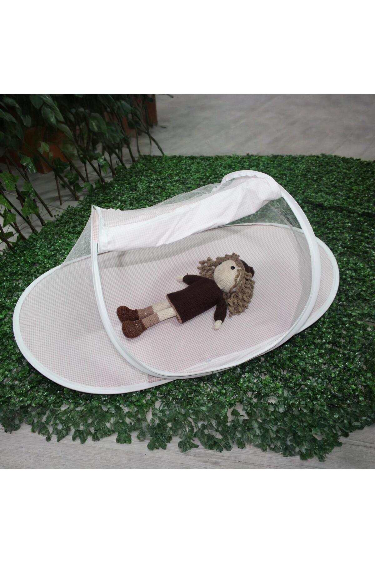 RAMDET Katlanılabilir Bebek Cibinlik 0-12 ay Bebek Tül Sineklik Haşere Koruyucu Bebek Çadırı fotoğrafı 5 (önizleme)