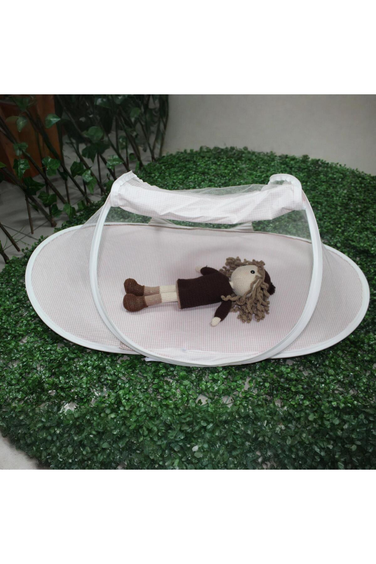 RAMDET Katlanılabilir Bebek Cibinlik 0-12 ay Bebek Tül Sineklik Haşere Koruyucu Bebek Çadırı fotoğrafı 6 (önizleme)