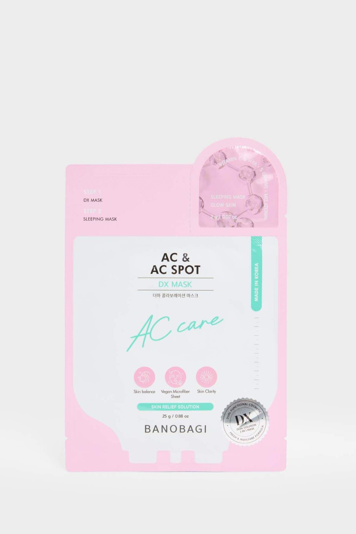 Banobagi DX AC Spot & AC Care Mask 10ml – Karşıtı & Gözenek Arındırıcı Yüz Maskesi F7401AXNS