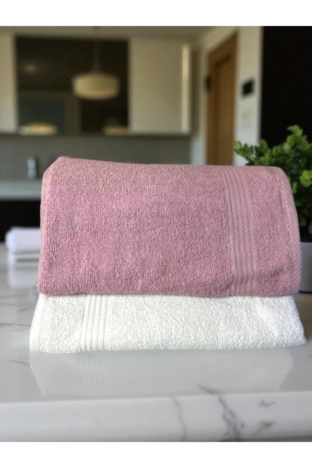MixCotton Home-100% Cotton 140X70 cm Large Size 2 Pack Bath Towel 5