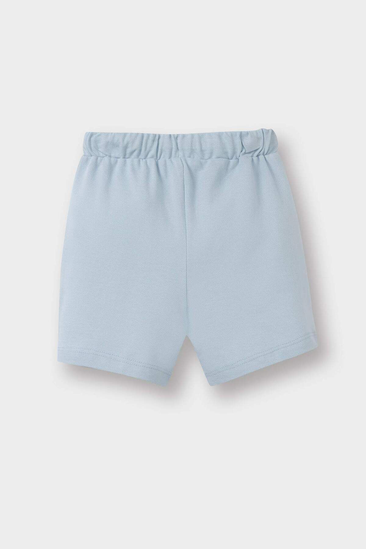 DeFacto-Baby Boy Basic Plain Pique Shorts with Elastic Waist C1366A525Sm 3