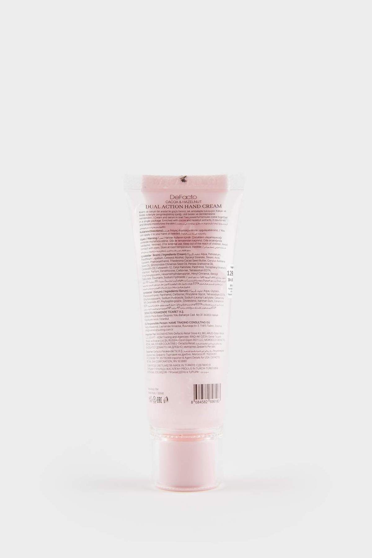 DeFacto-Glowın Cocoa & Hazelnut Flavored Double Effect Hand Cream F3886Axns 4