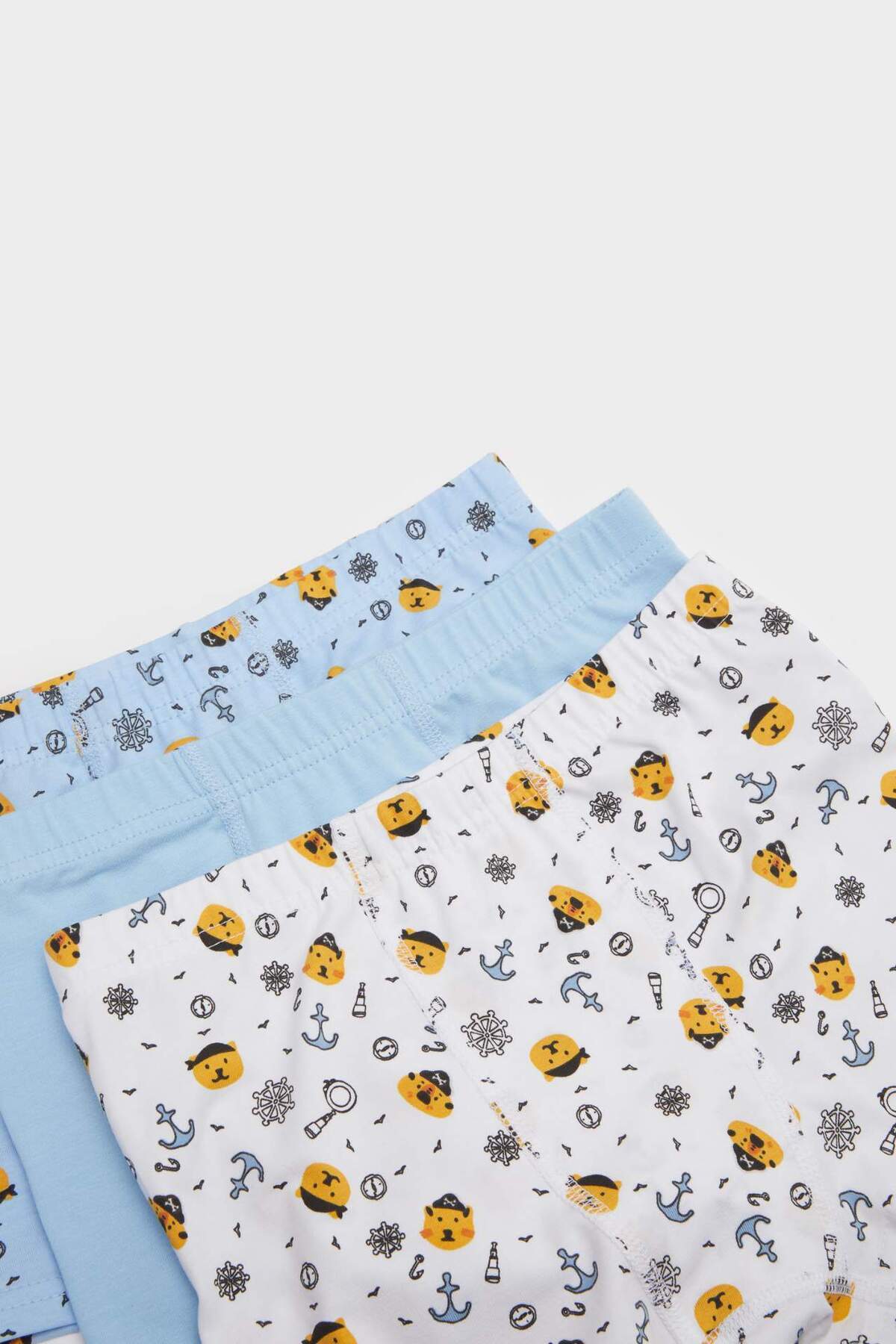 DeFacto-Boy's Patterned 3-Piece Boxer E6870A825Sp 4