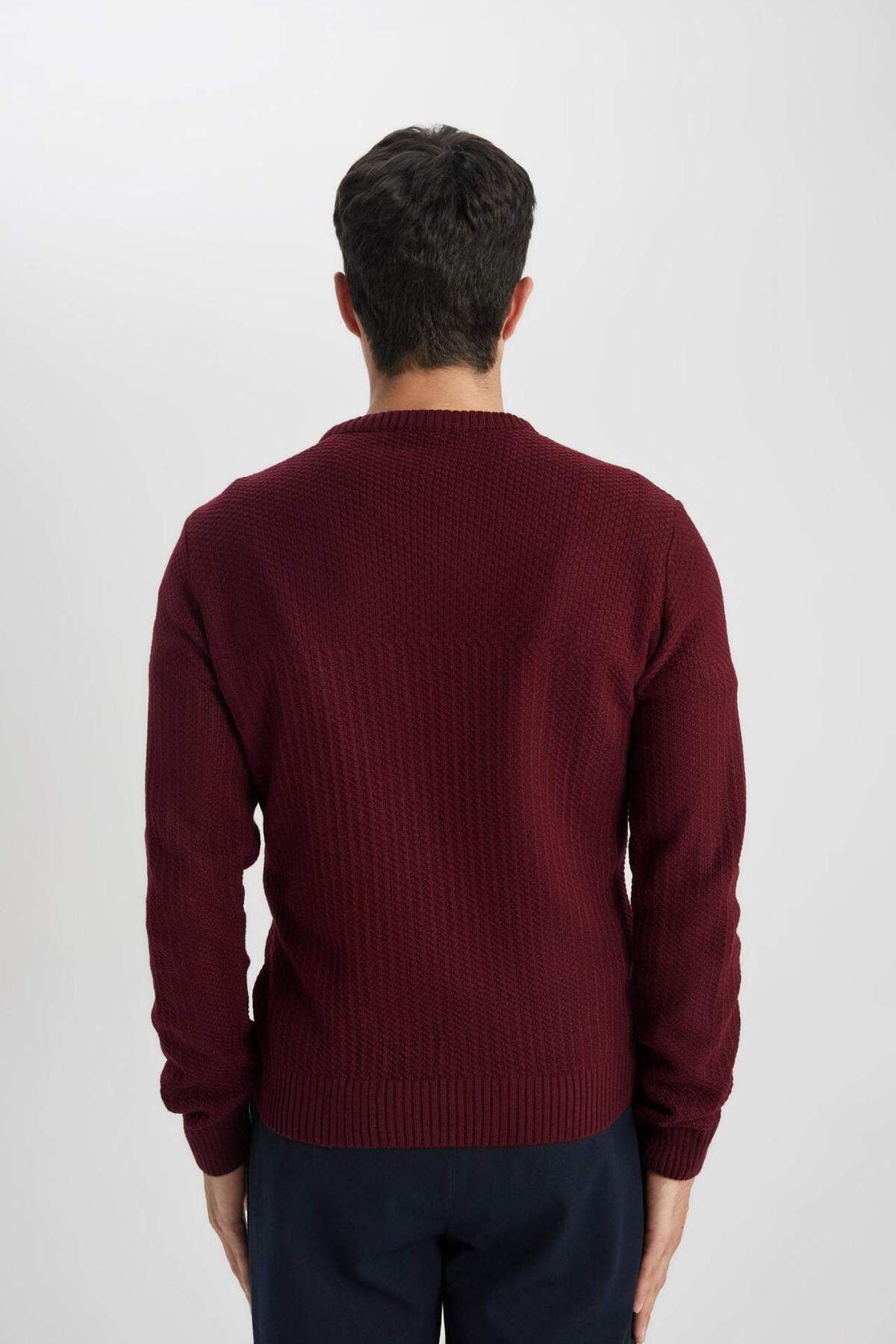 DeFacto-Standard Fit pulóver B7864axns 6