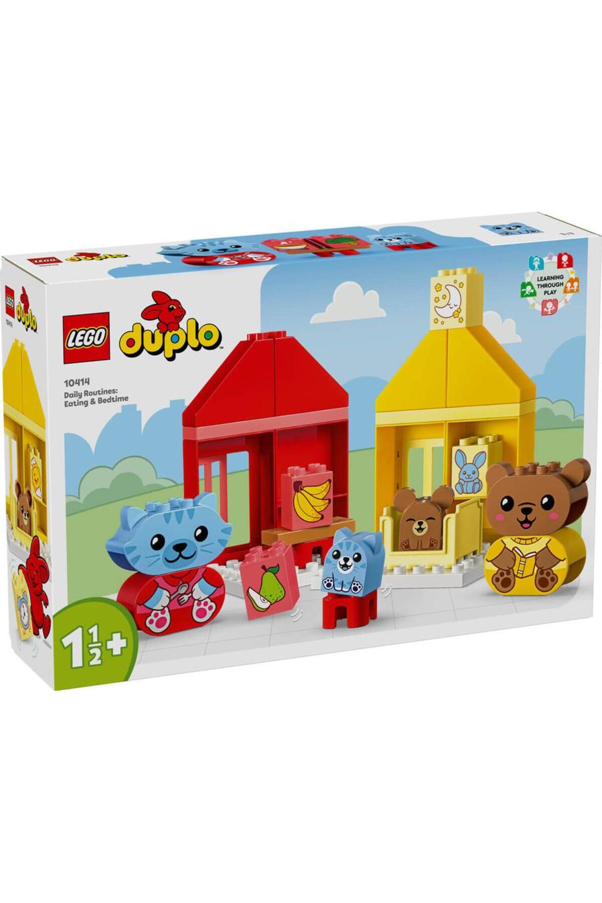 LEGO ® DUPLO® İlk Günlük Rutinlerim: Yemek ve Uyku Zamanı 10414 - 1/2+ Oyuncak Yapım Seti (28P) fotoğrafı 2 (önizleme)