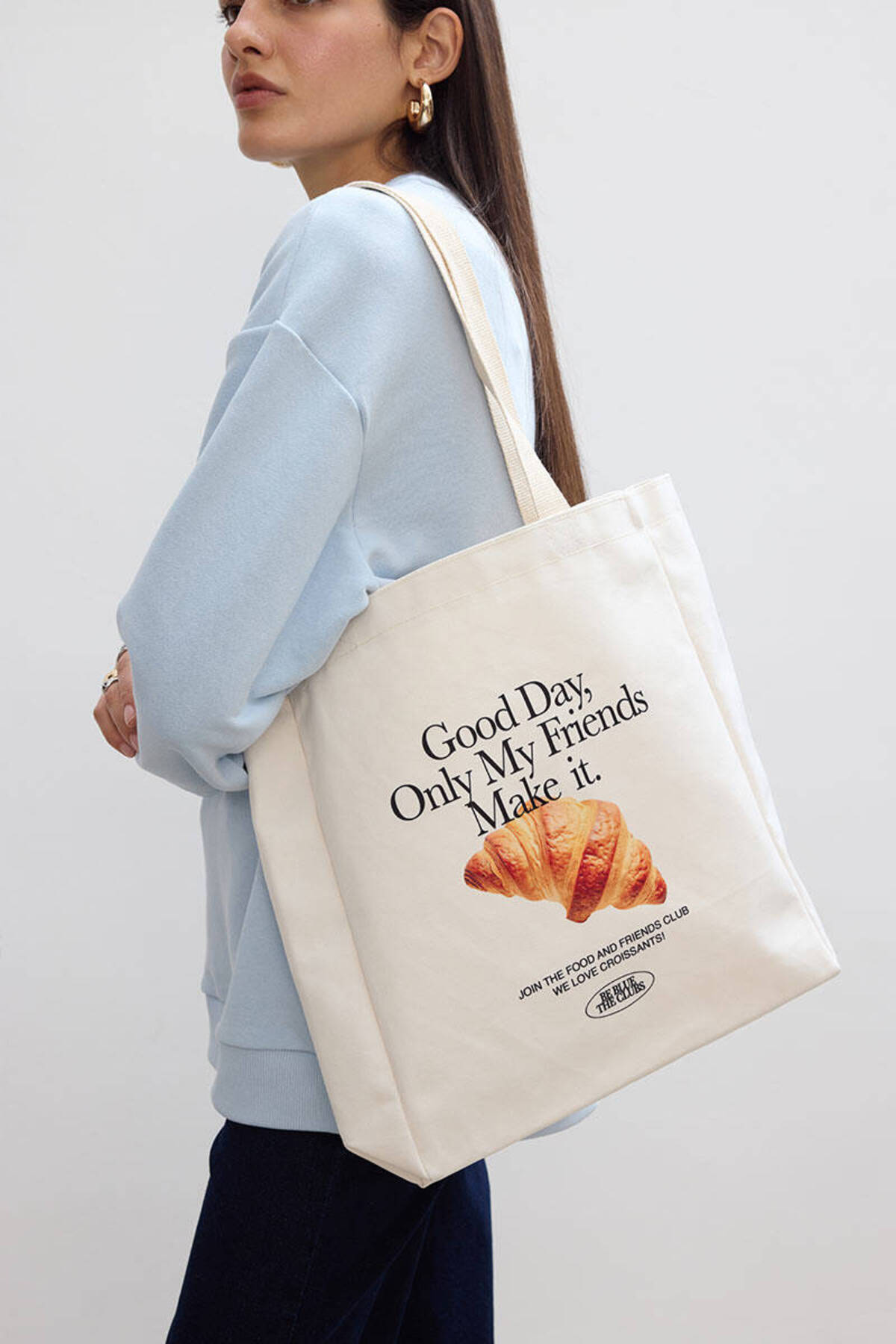 BE BLUE-Good Day Canvas Bag 1