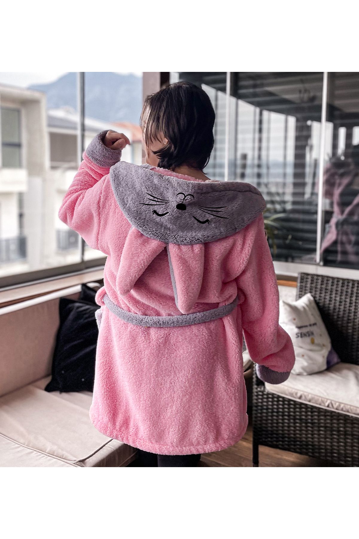 Özgüner Oyuncak-Pabtex "Pamper Yourself with Soft Wellsoft Plush Dressing Gown!" 3
