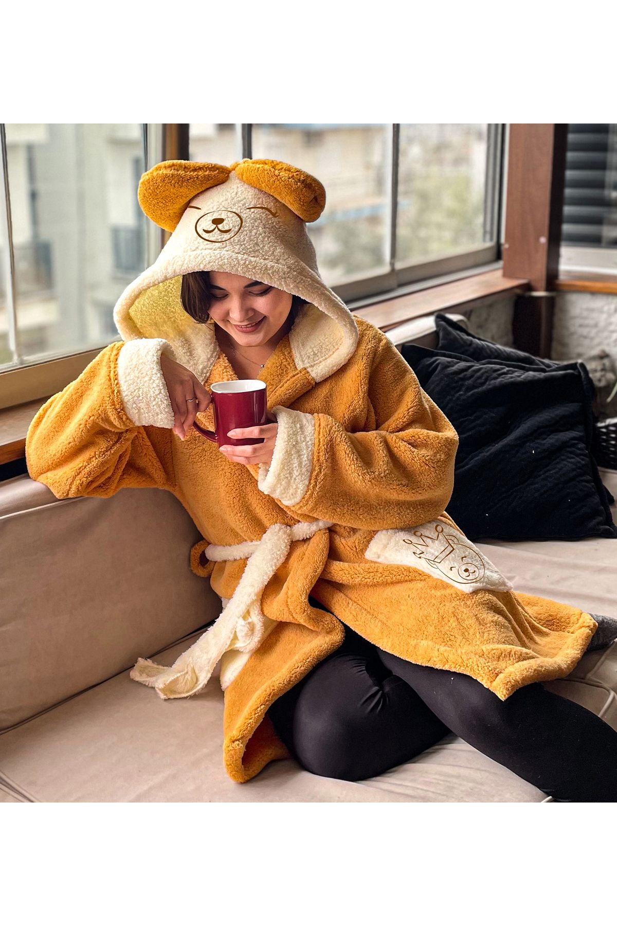 Özgüner Oyuncak-Pabtex "Pamper Yourself with Soft Wellsoft Plush Dressing Gown!" 3