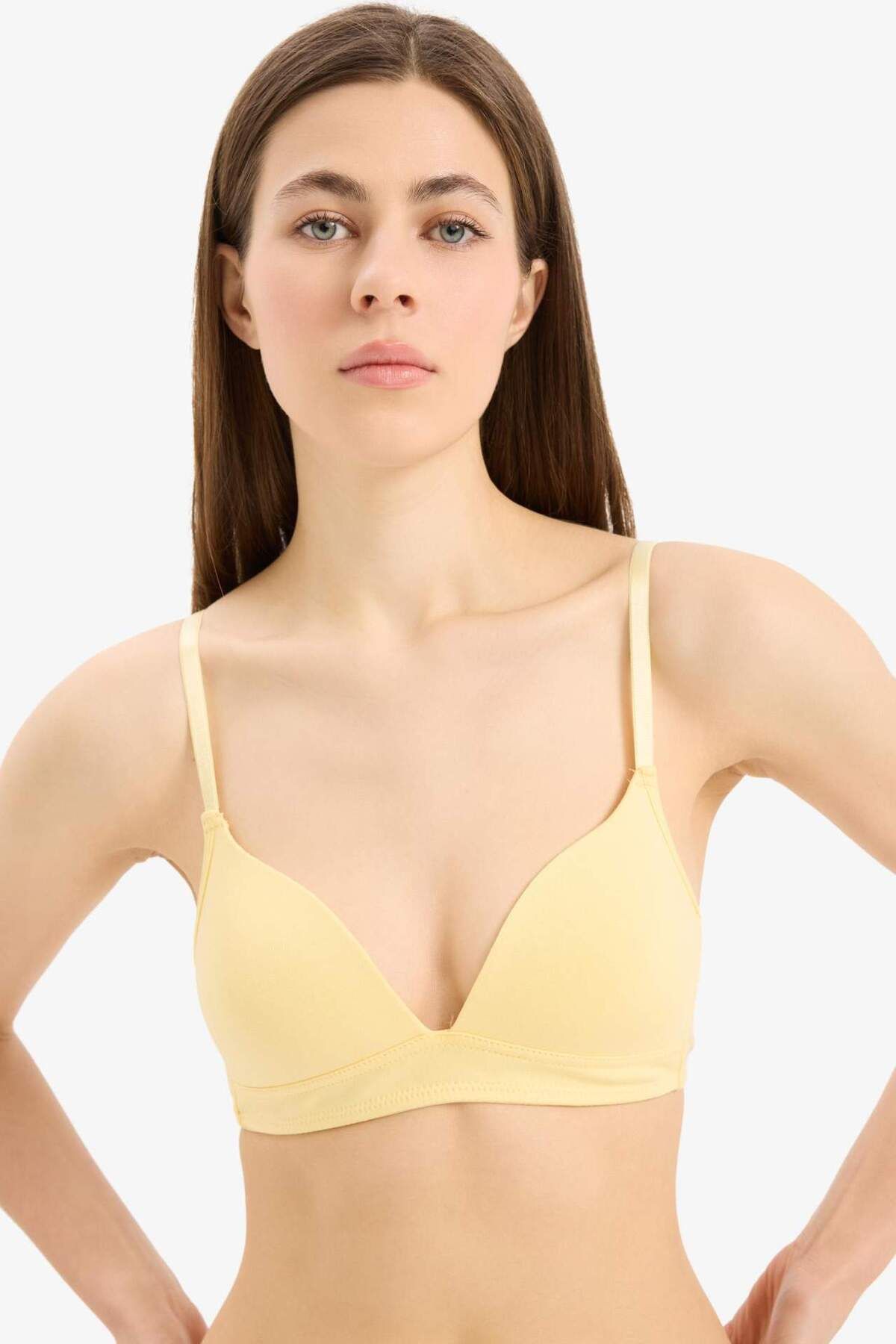 DeFacto-Cotton Comfort Pad Bra-Fall in Love X9027Az25Sp 3