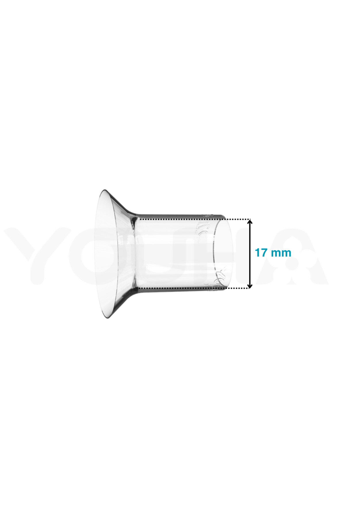 YOUHA GÖĞÜS POMPASI KALKANI DÖNÜŞTÜRÜCÜ FLANŞ - 17mm fotoğrafı 3 (önizleme)