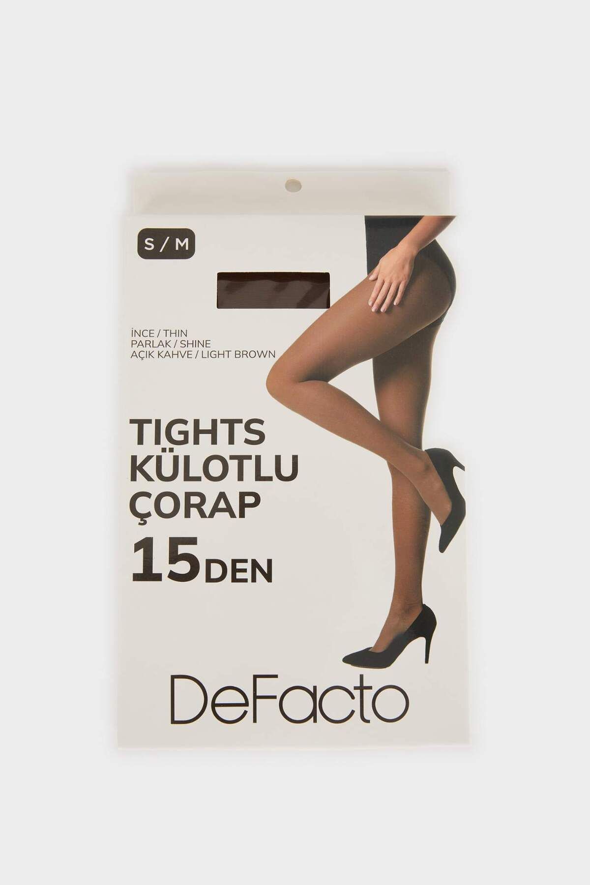 DeFacto-Women's 15 Denier Pantyhose B5871Axns 3