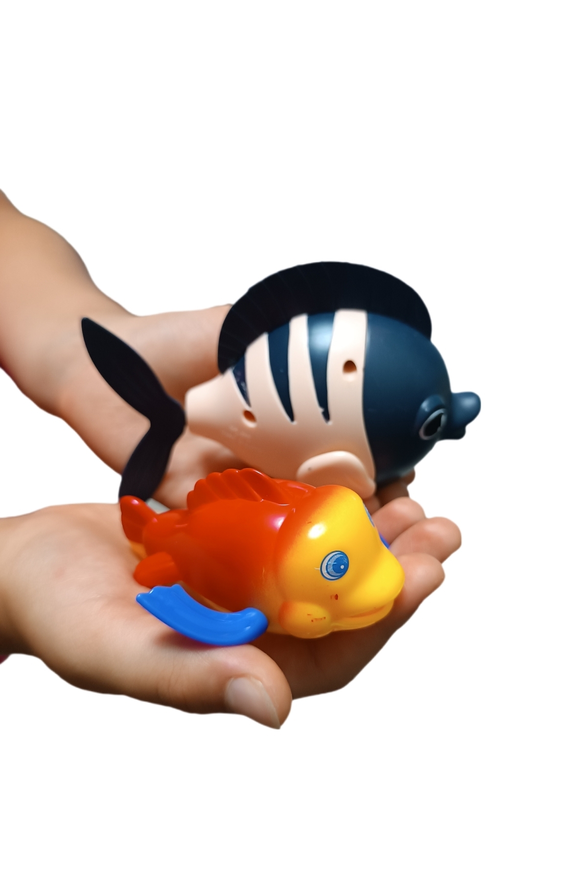 LRS STORE 2 Adet Oyuncak Kurmalı Yüzen Balık ,Banyo -Havuz Oyuncağı Balık Nemo ve Sevimli Köpekbalığı fotoğrafı 6 (önizleme)