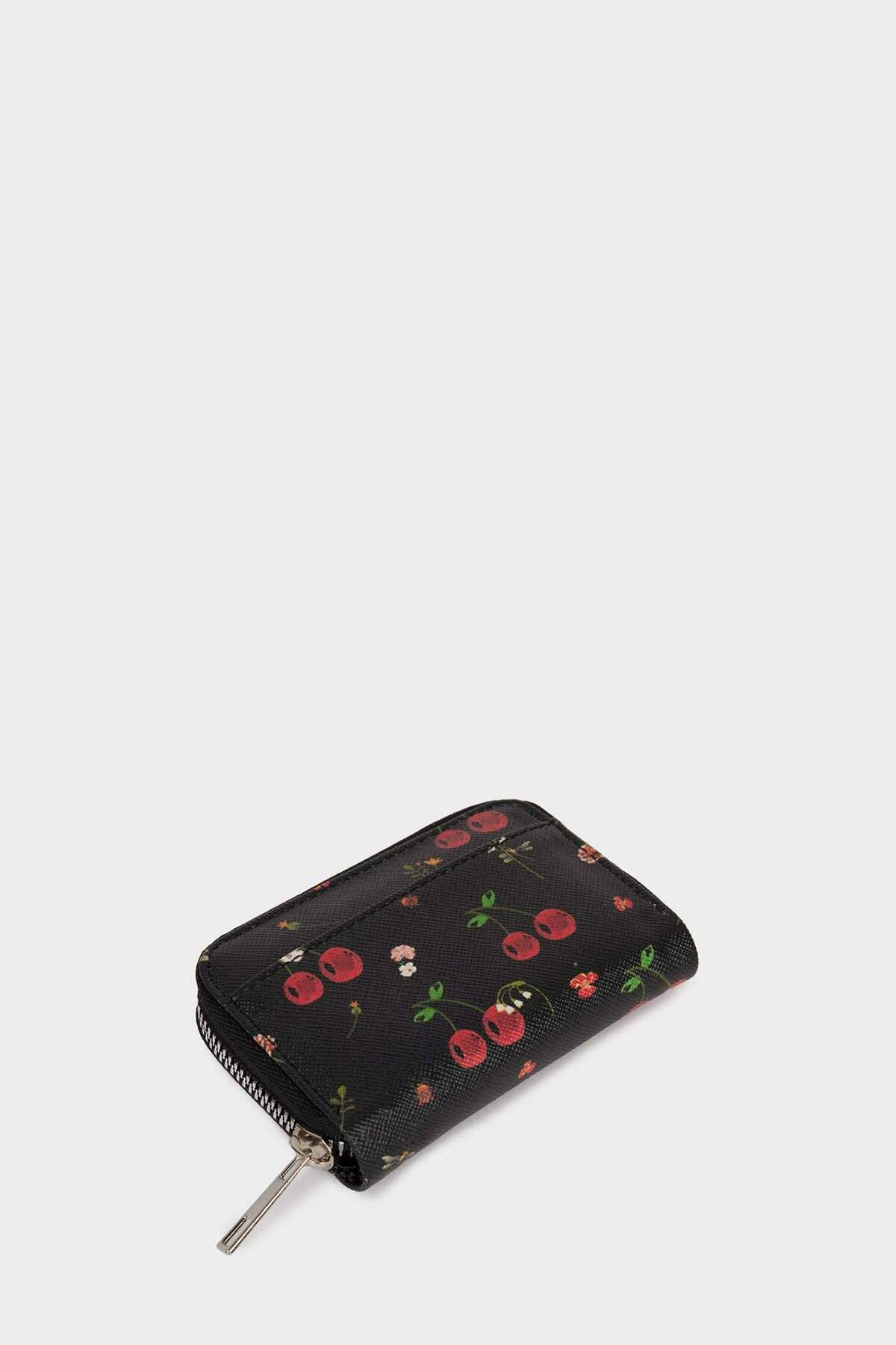 DeFacto-Women's Fruit Patterned Faux Leather Coin Purse E6330Axns 4