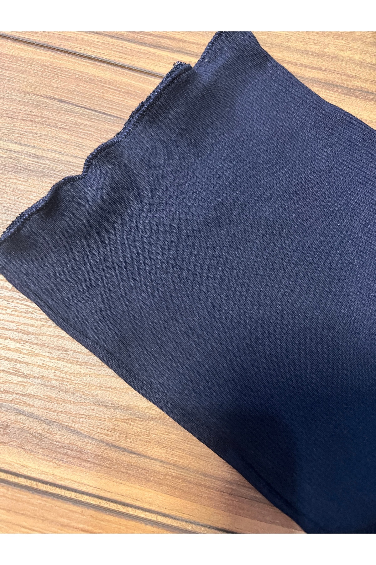 Babyelisco Kız çocuk pamuklu kaşkorse ispanyol paça tayt lacivert 1-12 yaş fotoğrafı 2 (önizleme)