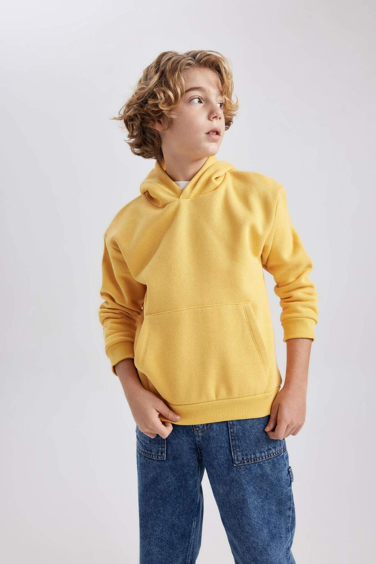 DeFacto-Kapuzenpullover mit regulärer Passform für Jungen 1