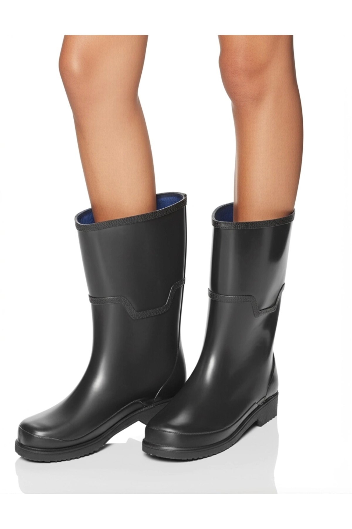 belixspor  Bahçe ve Unisex Renkli Yağmur Çizmesi 36-40 Siyah