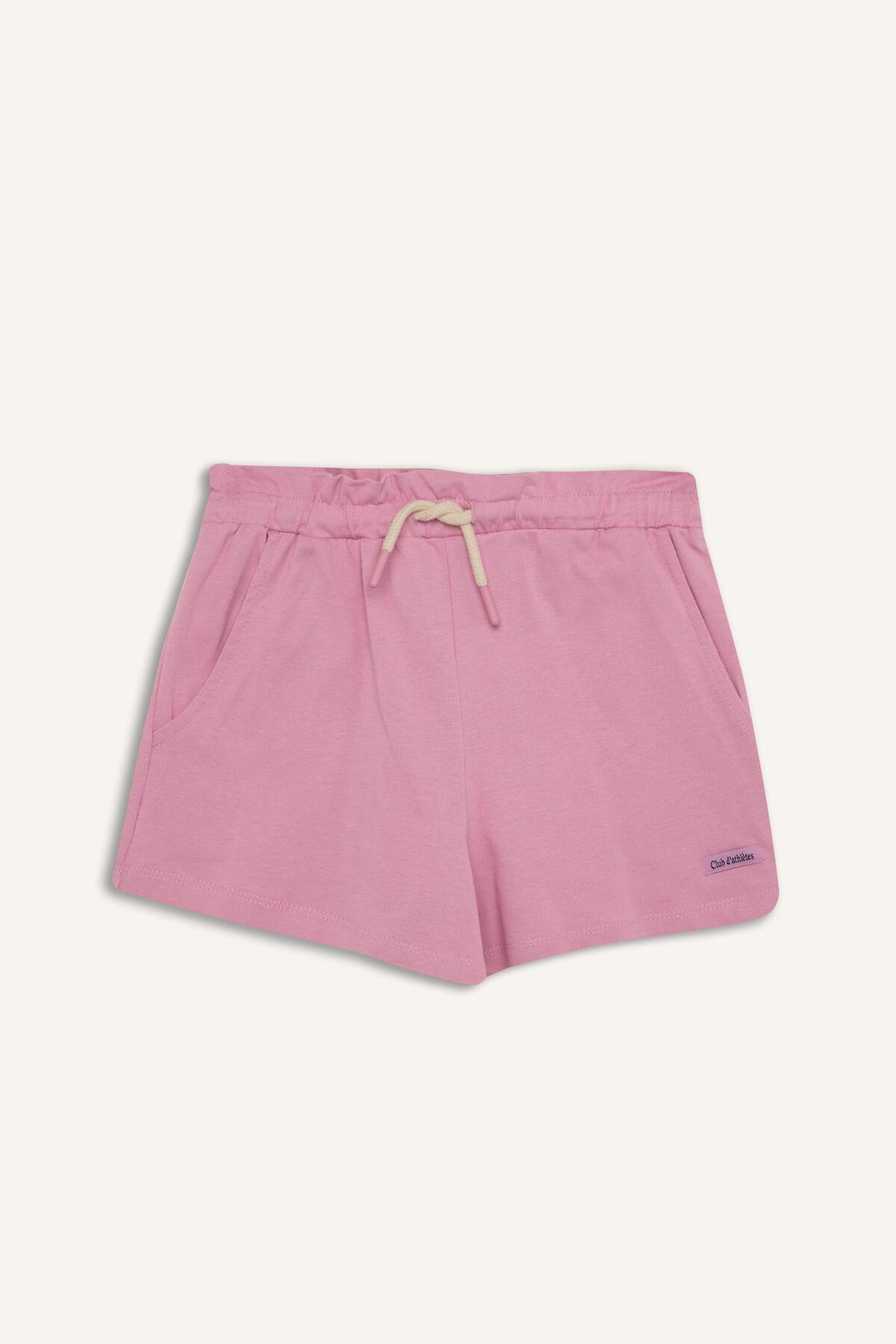 DeFacto-Girl's Elastic Waist Printed Shorts A2455A825Hs 8