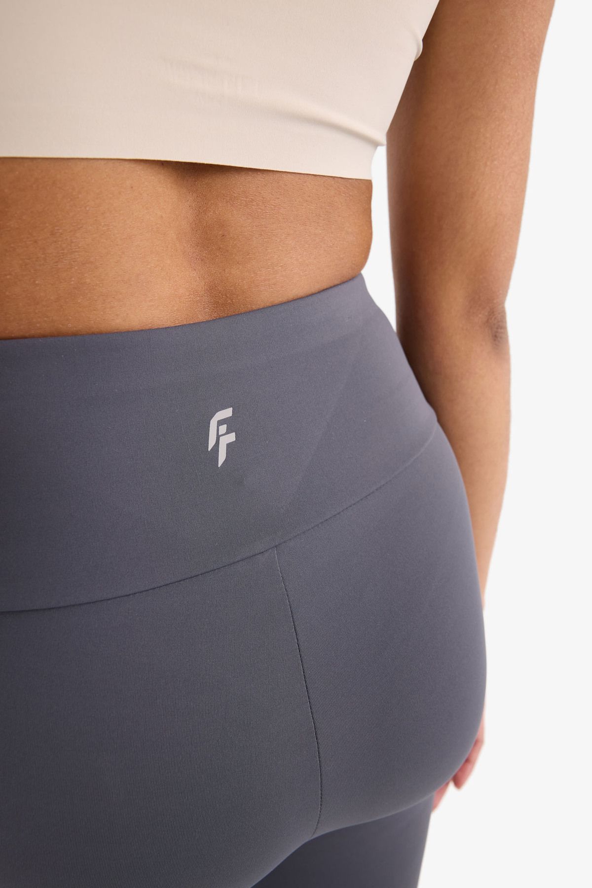 DeFacto-Defactofit High Waist Waist Hugging Stretchy Basic Plain Sports Leggings B4147Ax25Sp 7