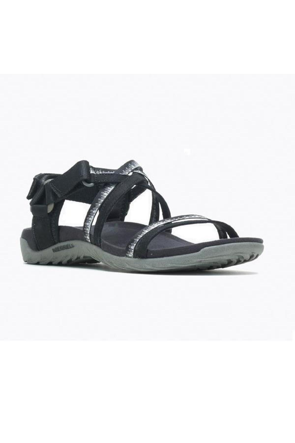 Merrell-صندل نسائي من Terran 3 Cush Lattice-J002712BLK 2