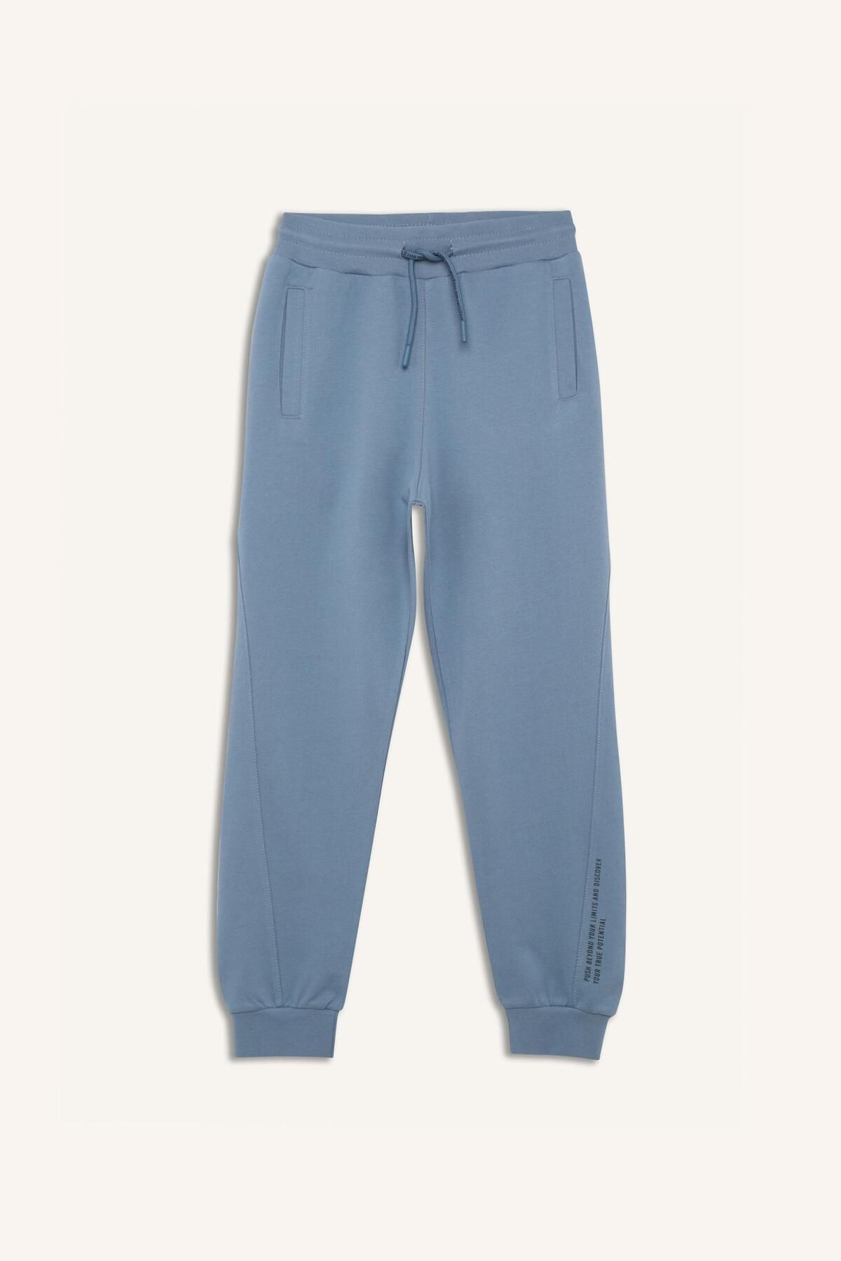 DeFacto-Boys Printed Elastic Jogger Sweatpants - D8527A825Sp 8