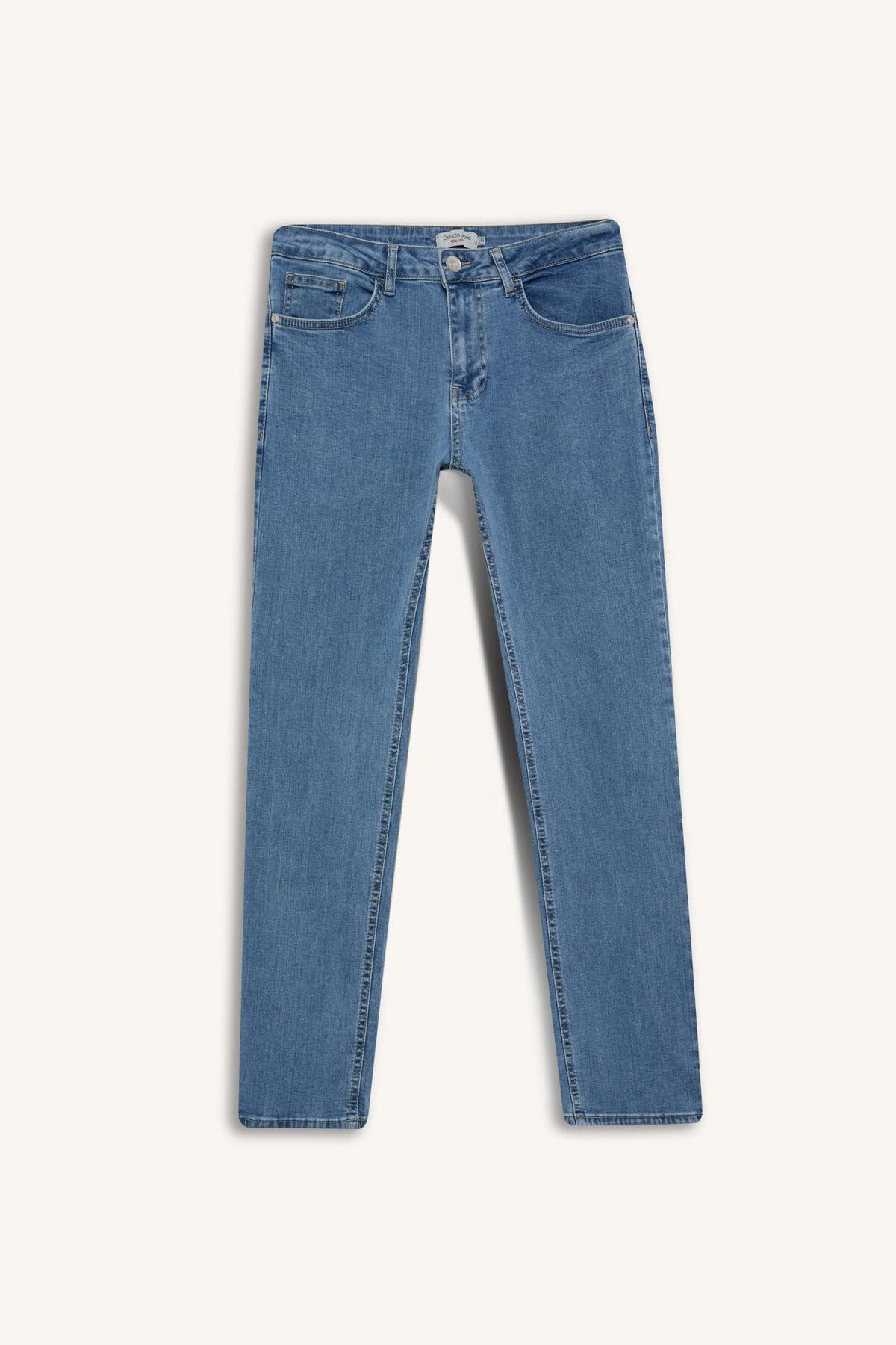 DeFacto-Regular Fit Sergio Jean Pantolonen E3322Ax25Sp 7
