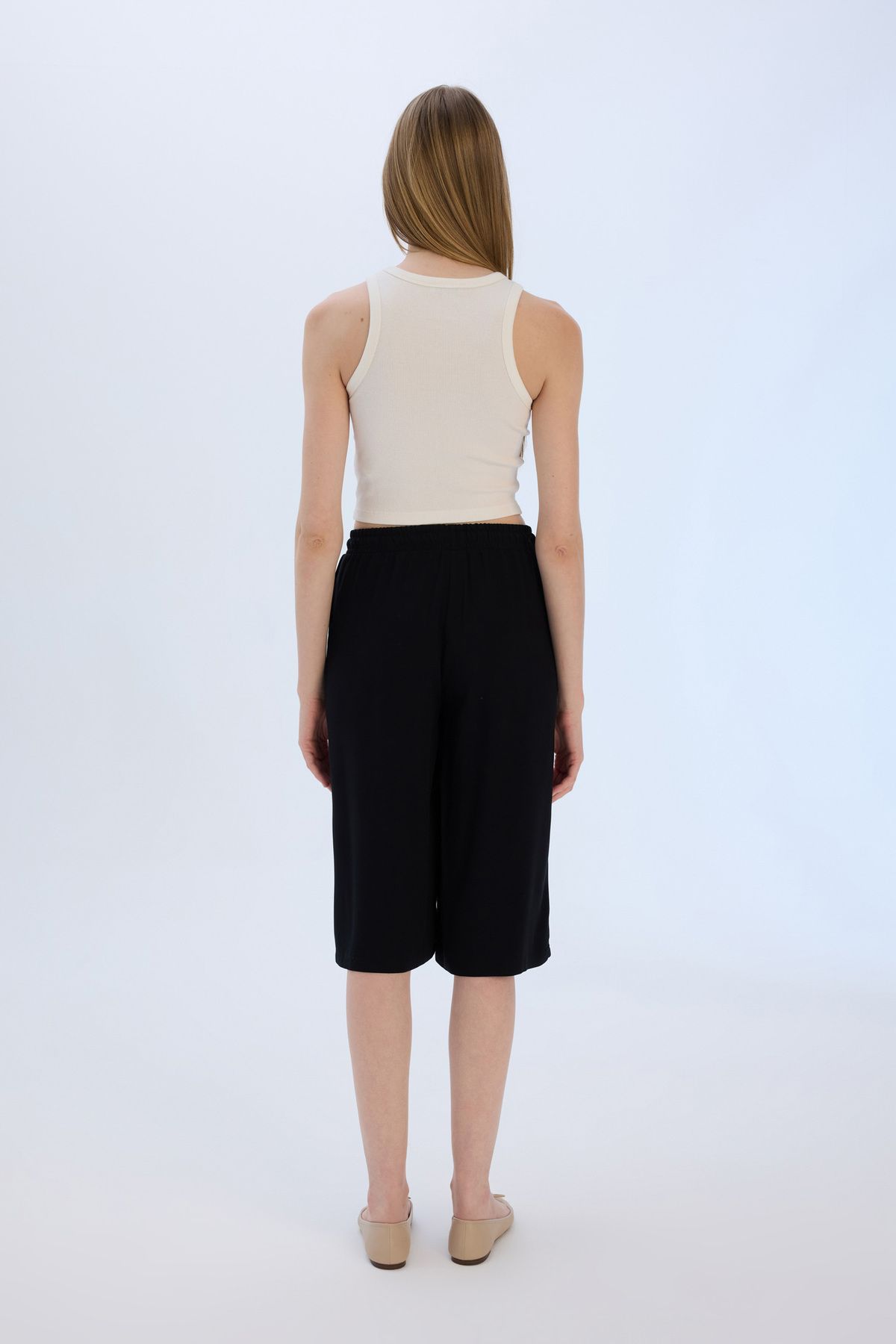 DeFacto-Capri-Crop-Fit-Viskose-Capri mit hoher Taille I6798az23sm 6
