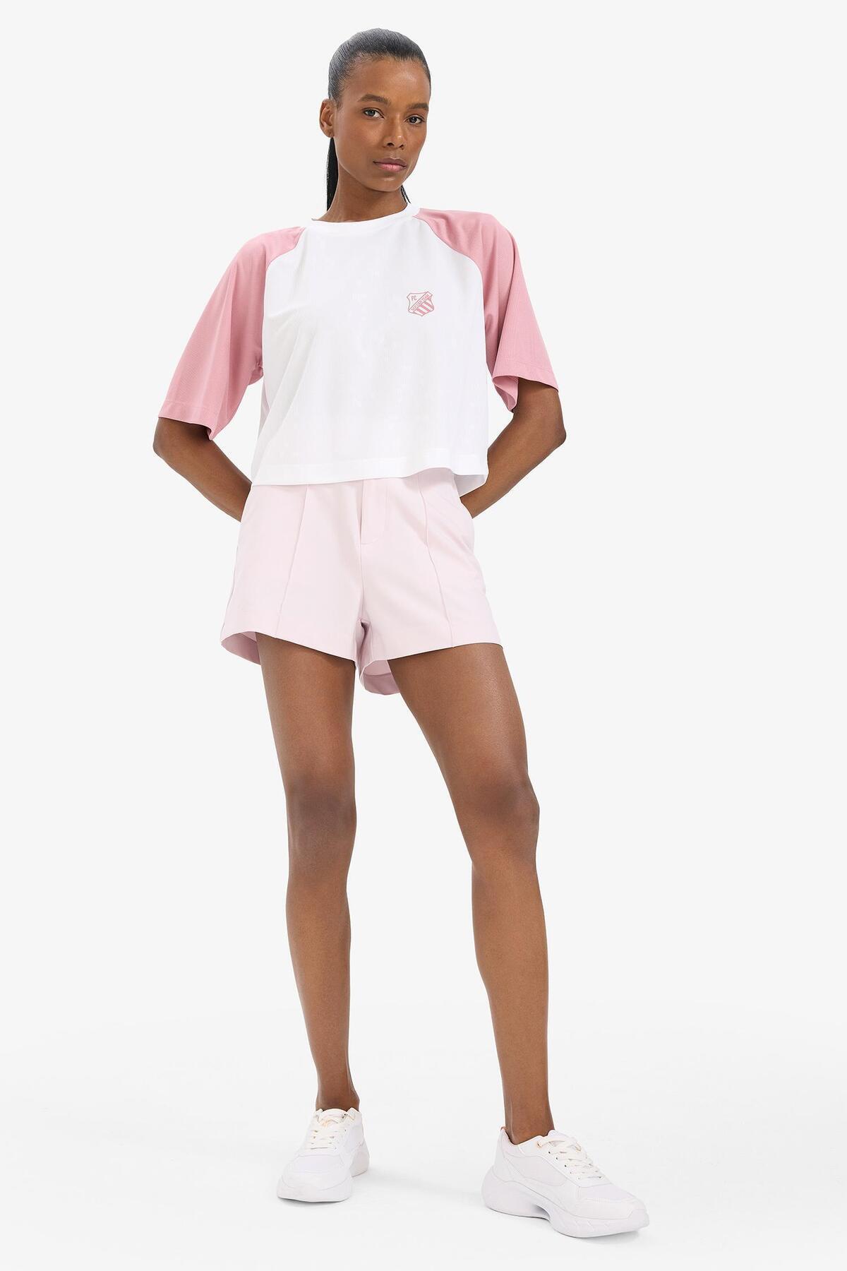 DeFacto-Defactofit Standard Fit Woven Shorts E2543Ax25Sm 5