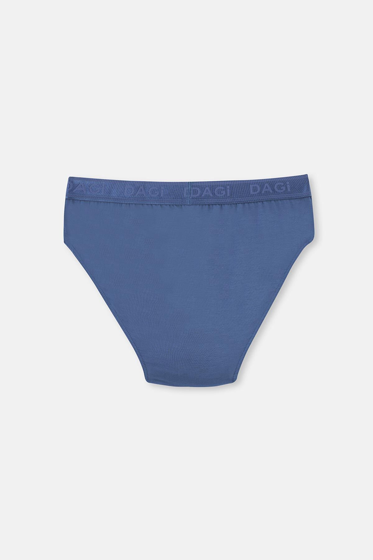 Dagi Indigo Düz Micro Modal Slip görsel 2