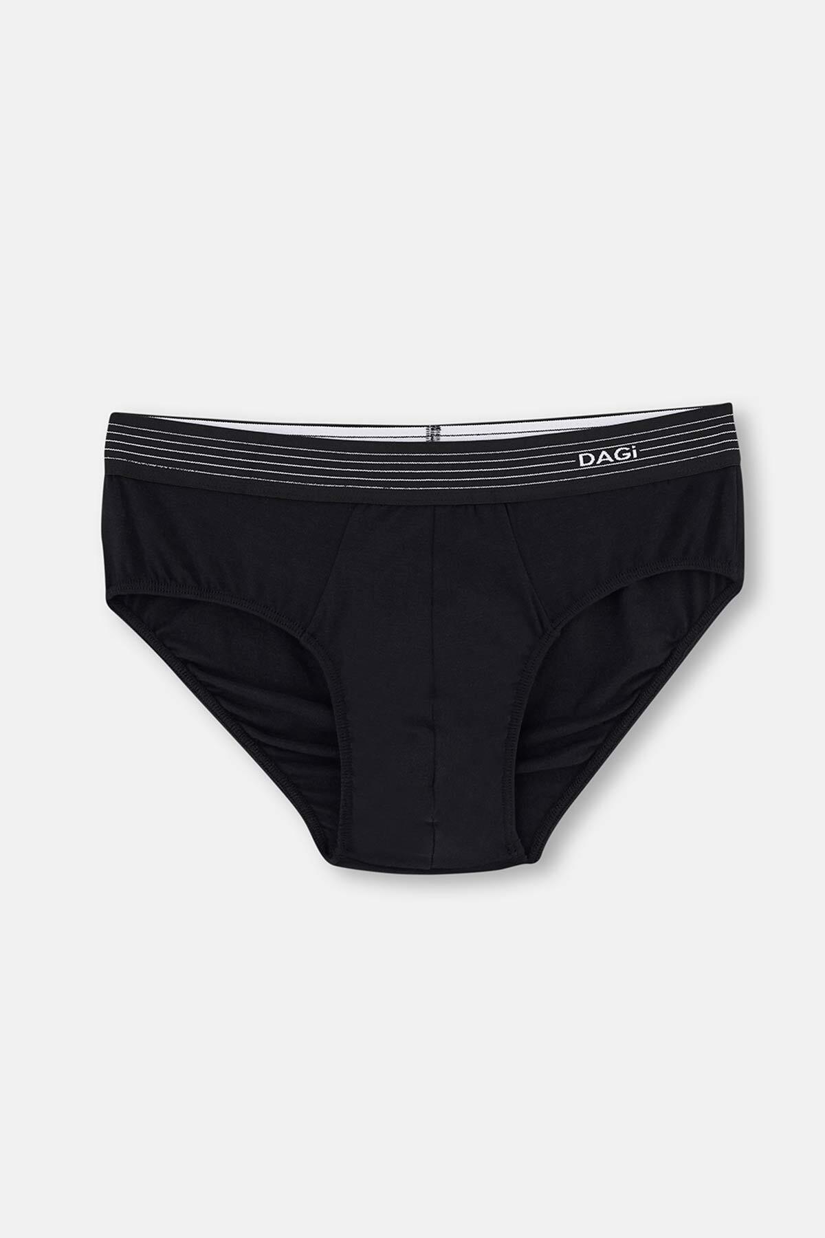 Dagi Siyah Micro Modal 2'li Slip Külot görsel 2