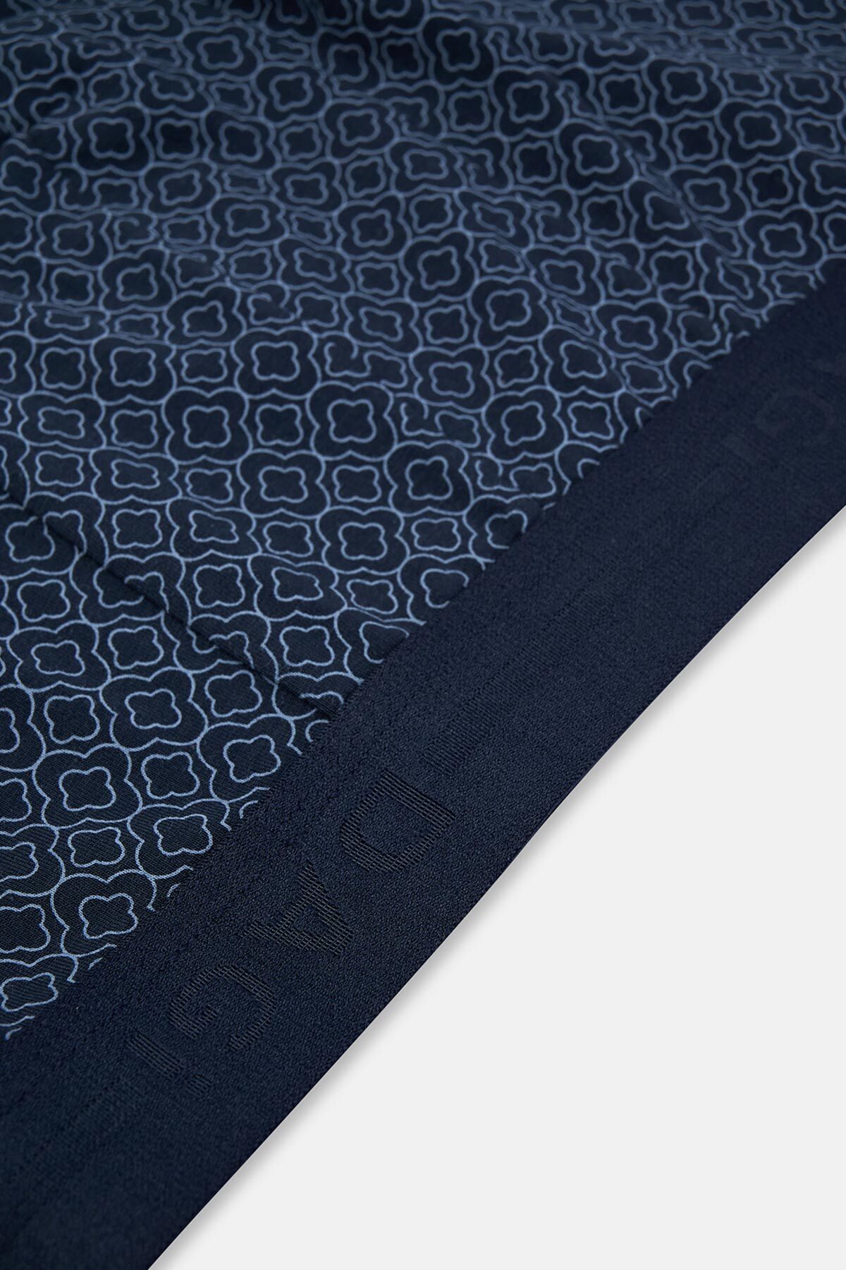 Dagi-Marineblau-blaue 3-teilige gemusterte Baumwoll-Boxershorts 4