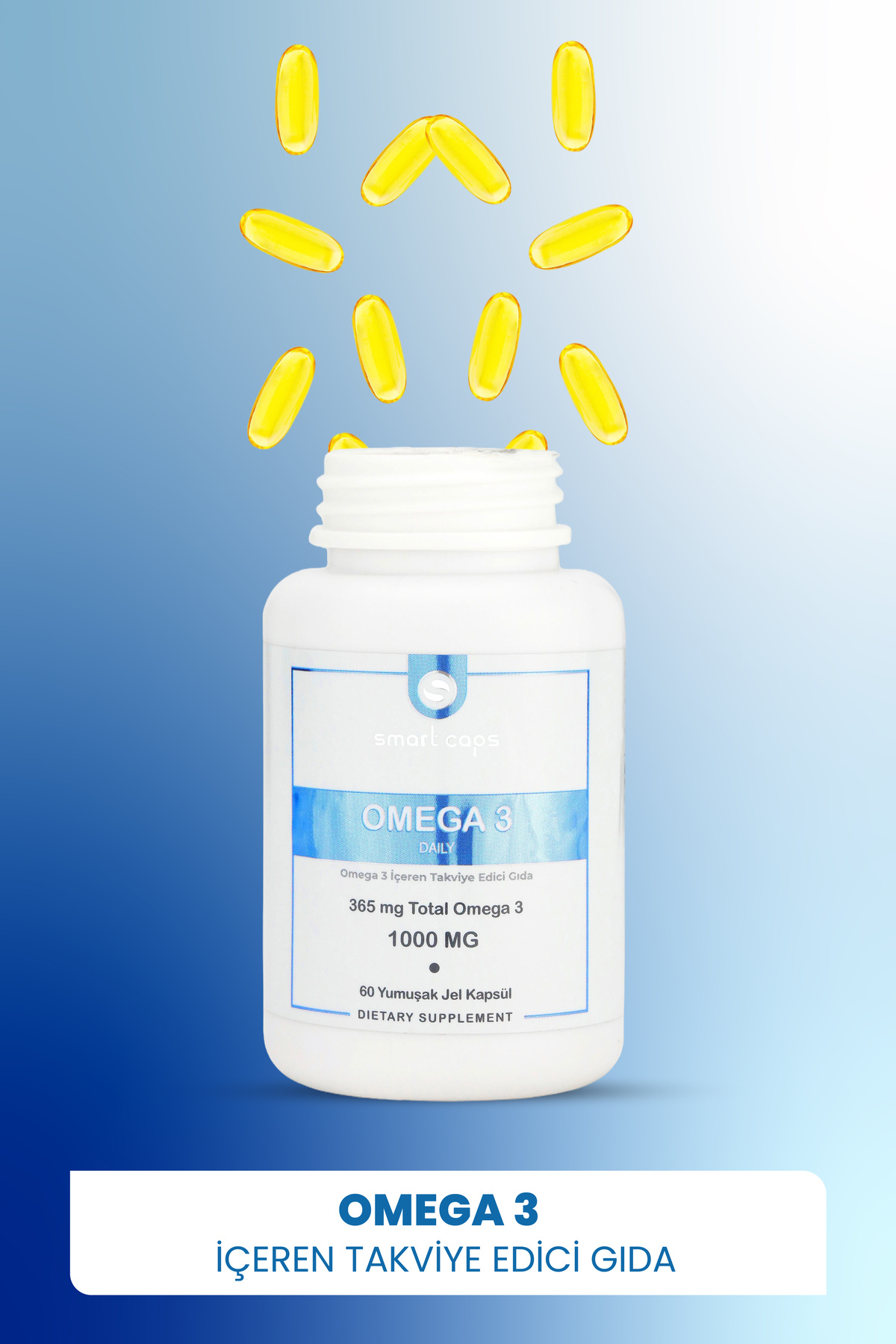 Smartcaps-Omega 3 Daily 60 Softgels 4