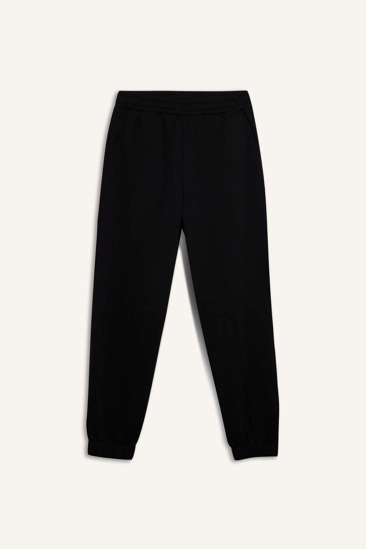 DeFacto-Cool Thick Jogger Sweatpants Basic Plain with Pockets Elastic Waist and Legs E6300Ax24Wn 6
