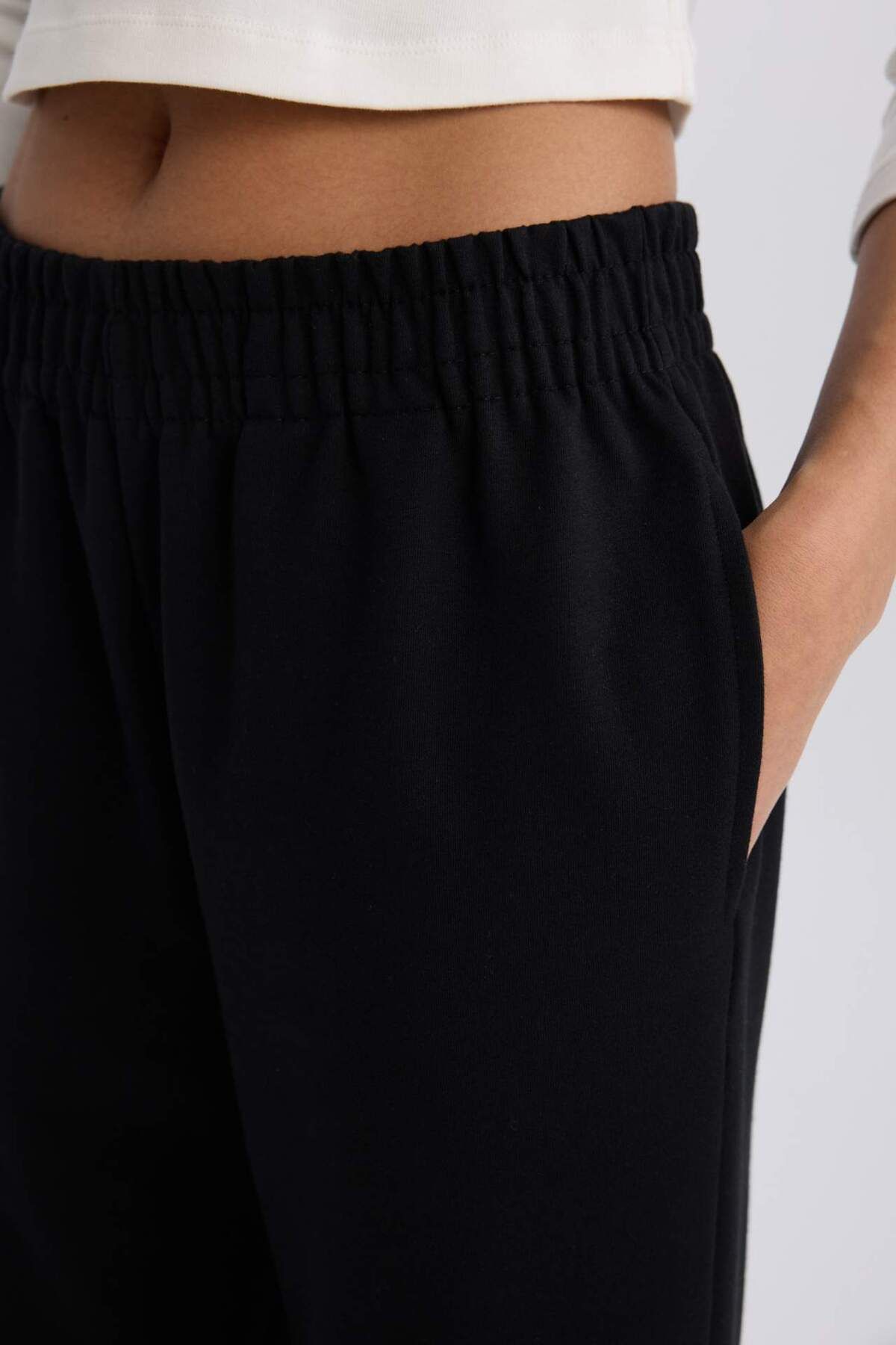 DeFacto-Defactofit - Jogger Sweatpants with Pockets, Long Cut D7124Ax25Sp 5