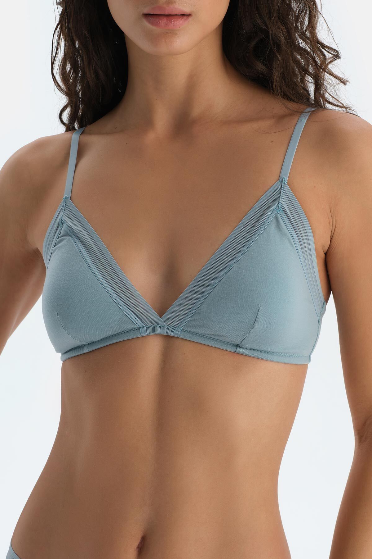 Dagi-Tea Tree Basic Triangle Form Soft Bra 5