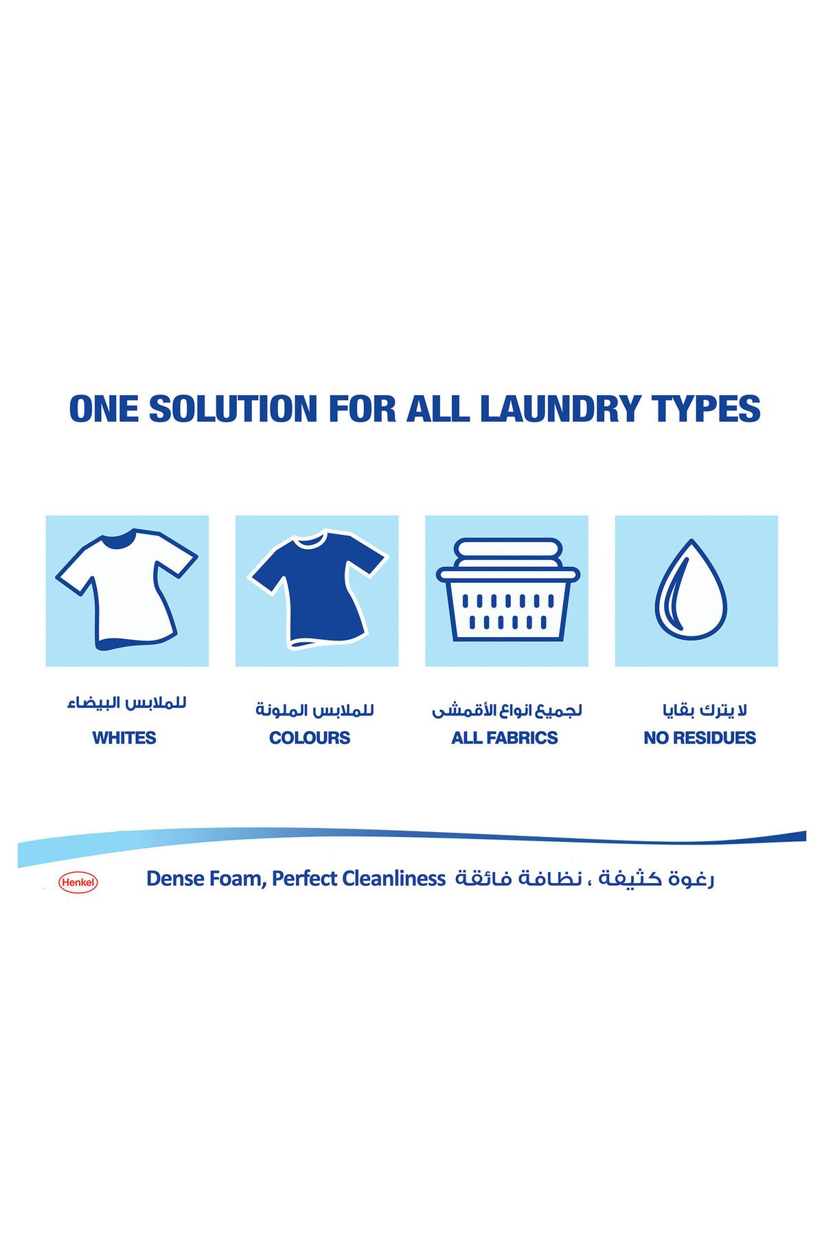 Persil-White Liquid Detergent For Top Loading Machines Oud Perfume 1 Litre Deep Cleansing Detergent 4