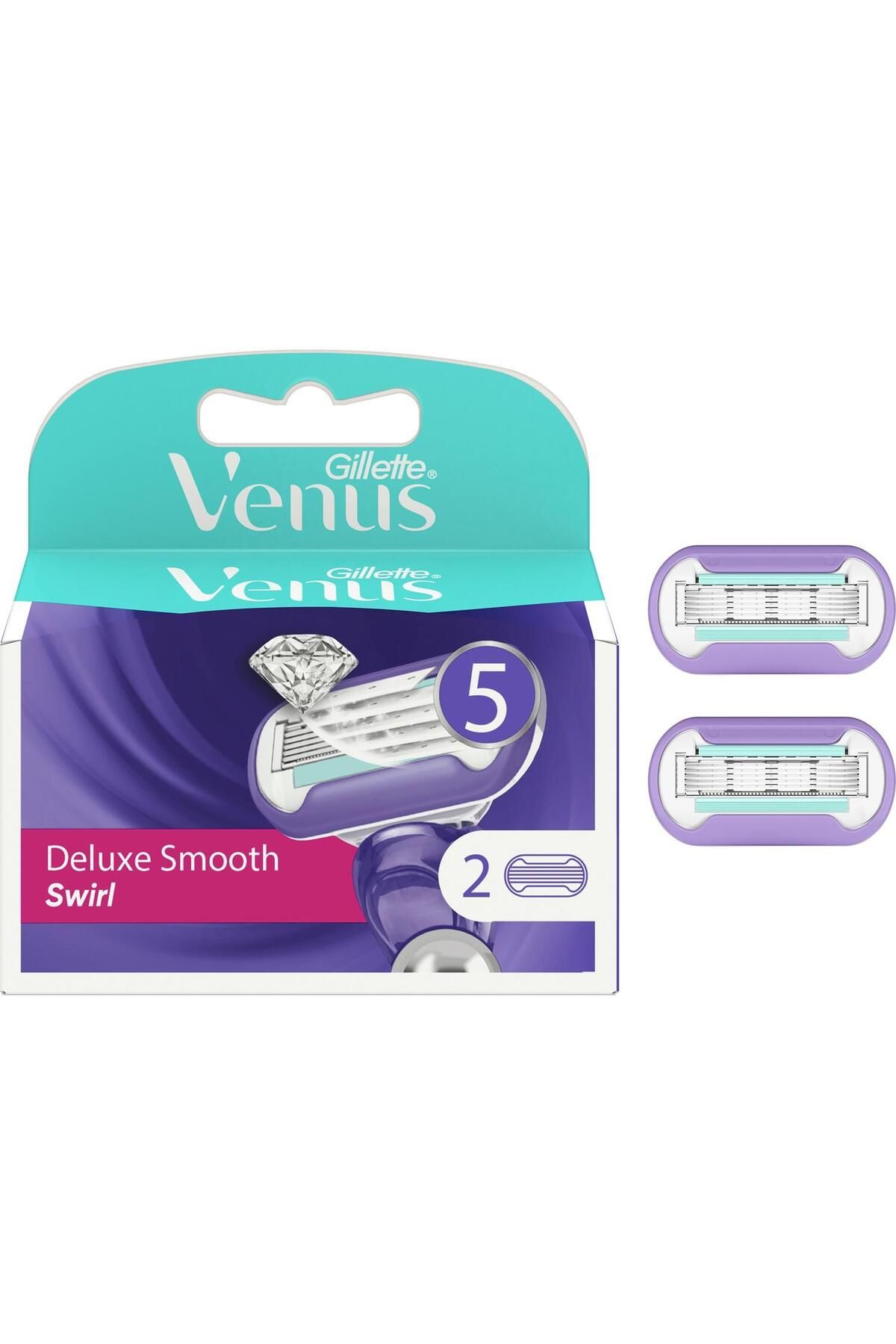 Gillette Venus-دوامة ناعمة للغاية 2 رأس احتياطي 2