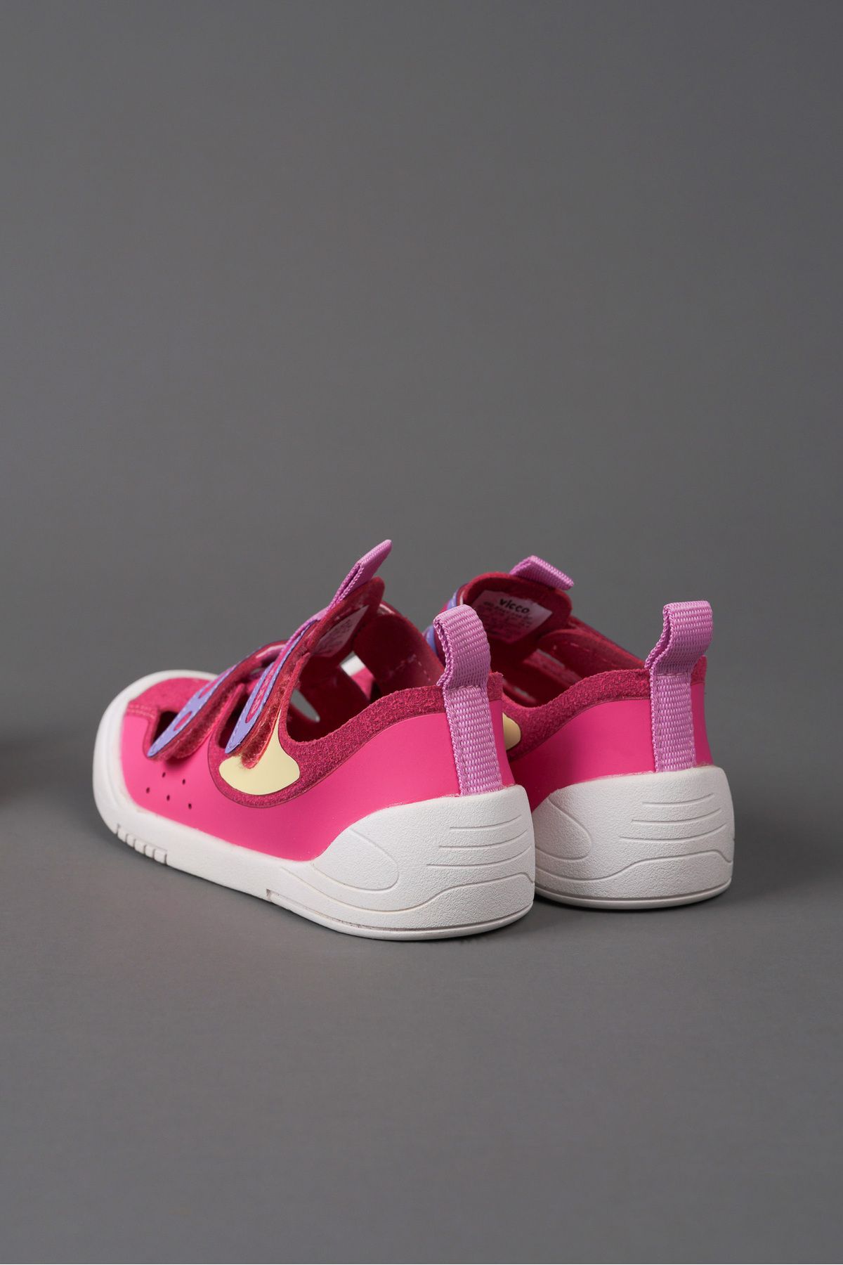 Vicco-Riga Basic Girl's First Step Fuchsia Shoes - Comfortable Daily Design 6