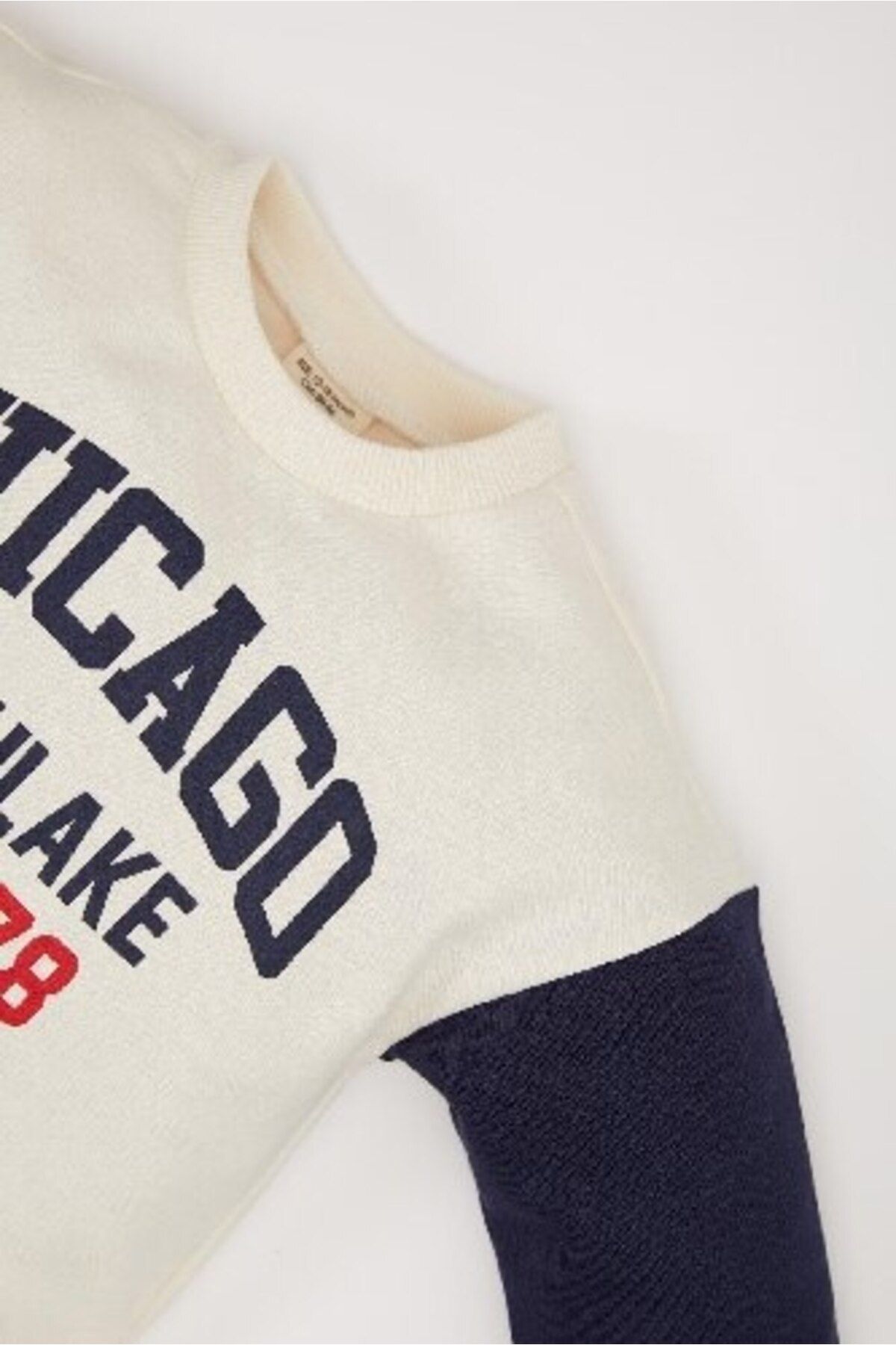 DeFacto-Bedrucktes Sweatshirt mit Rundhalsausschnitt und Jogginghose mit elastischem Bund, 2er-Set für Babys – D7739a525sp 5