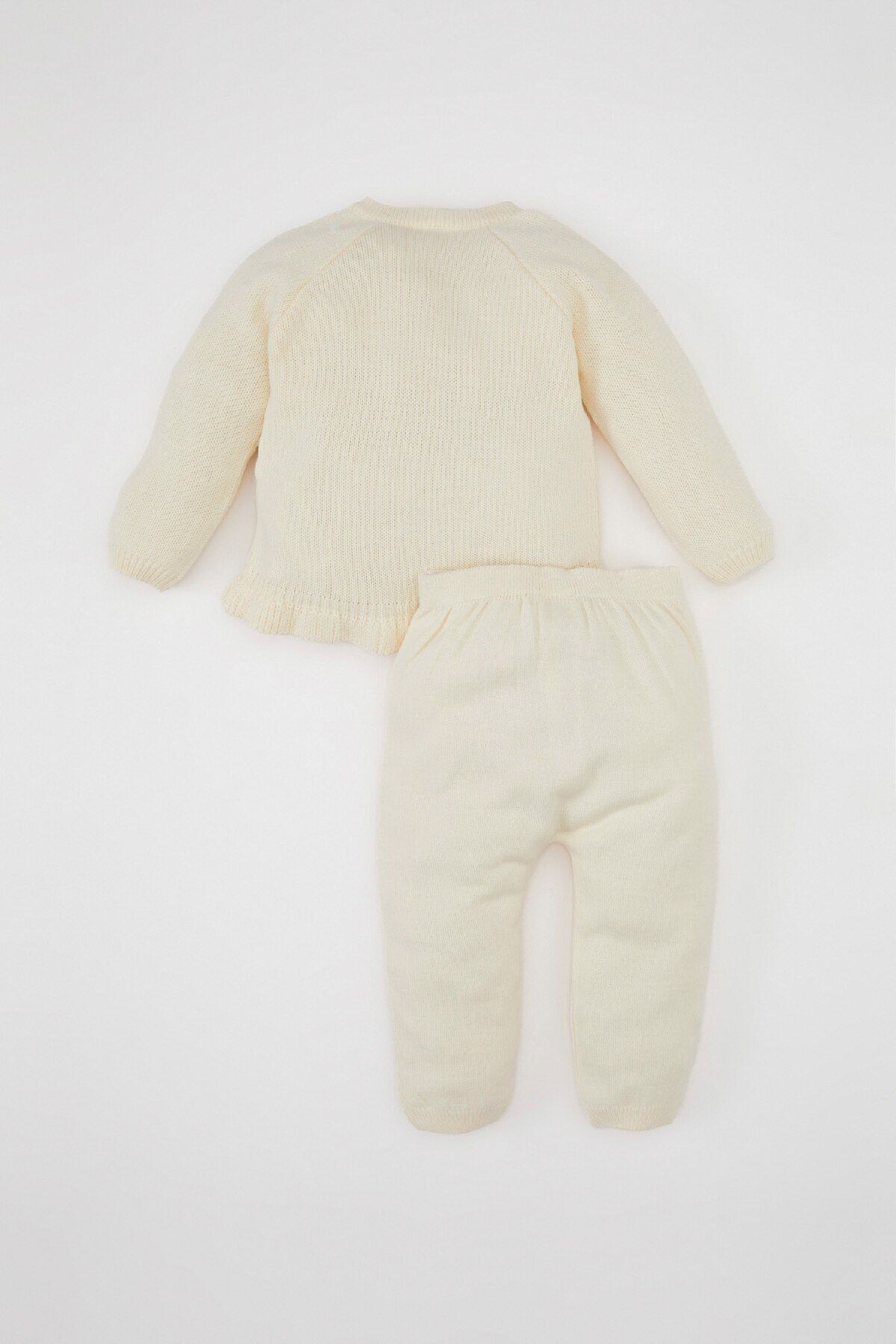 DeFacto-Baby Mädchen Weihnachten Thema 2 Stück Strickwaren Set Langarm Top Flexible Taille Unten C9766A524WN 6