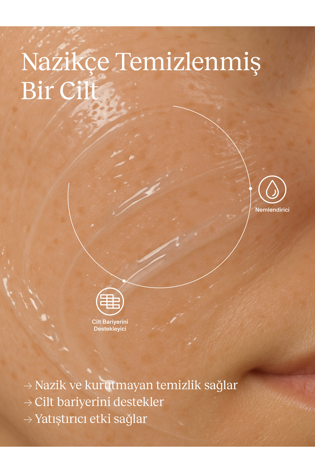 Gentle Wash I Nazik Yüz Temizleme Jeli I Nemlendirici I Kuru Cilt Tipi — SSC000000003 — تصویر 2 از 5