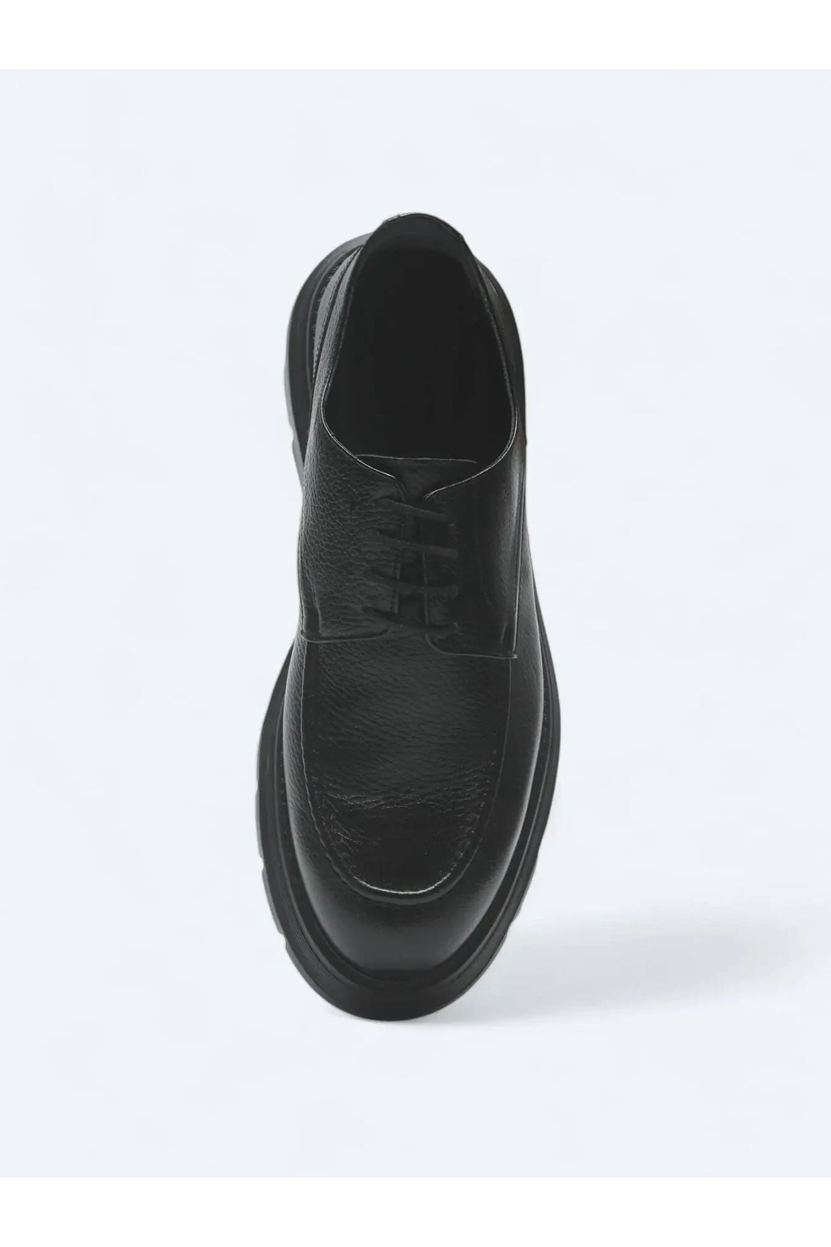 Kip-Black Leather Smart Casual Shoes 3