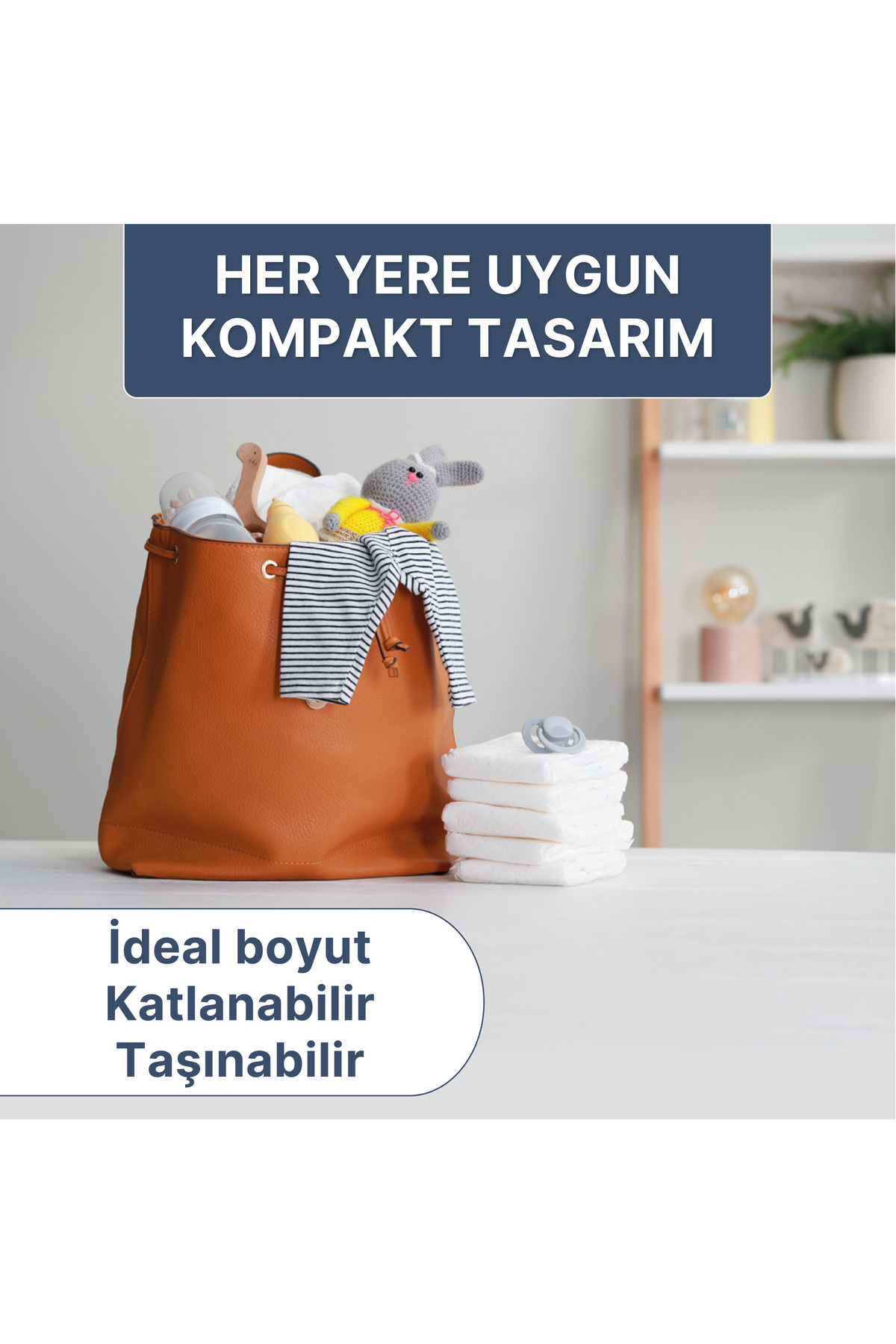 Paddlers Bebek Bakım Örtüsü 60x60 cm 80 Adet (8 Paket x 10’lu) Yatak Koruyucu fotoğrafı 3 (önizleme)