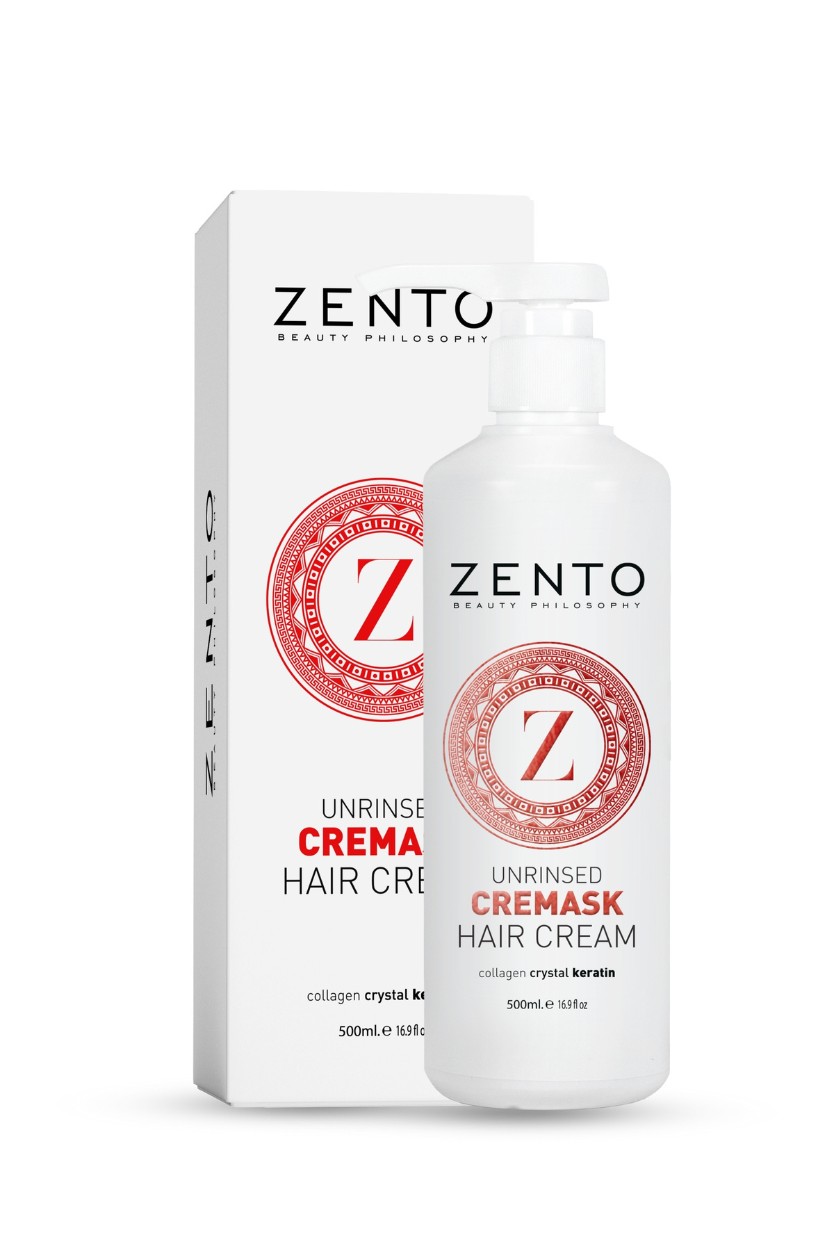 Haır Cream Cremask Durulanmayan Saç Bakım Kremi 500 ml — zento0010 — تصویر 8 از 8