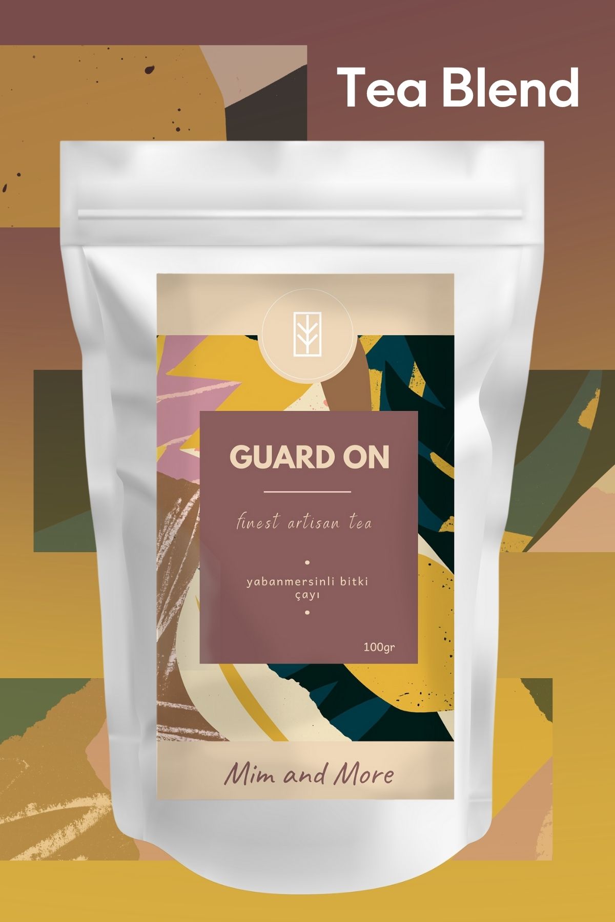 Mim and More-Guard on Tea - Herbal Tea with Blueberry, 100 g 1