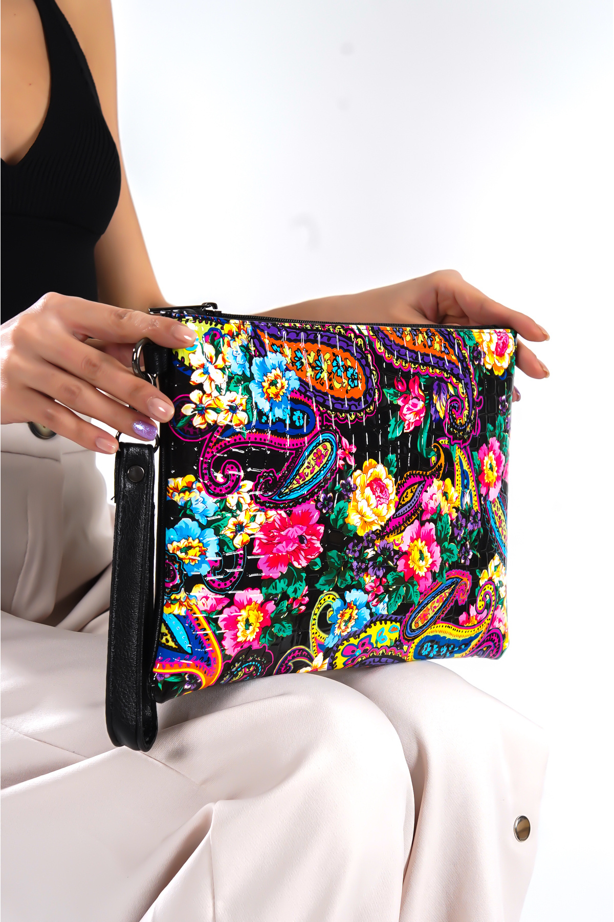 Capone Outfitters-Paris Damen-Clutch 6
