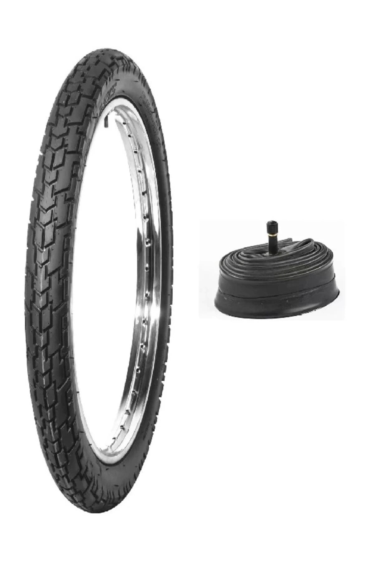 DIAMOND 16 Jant 3.00-16 Motosiklet Dış Lastiği R (Arka) 6PR + KRT Marka İç Lastik Seti