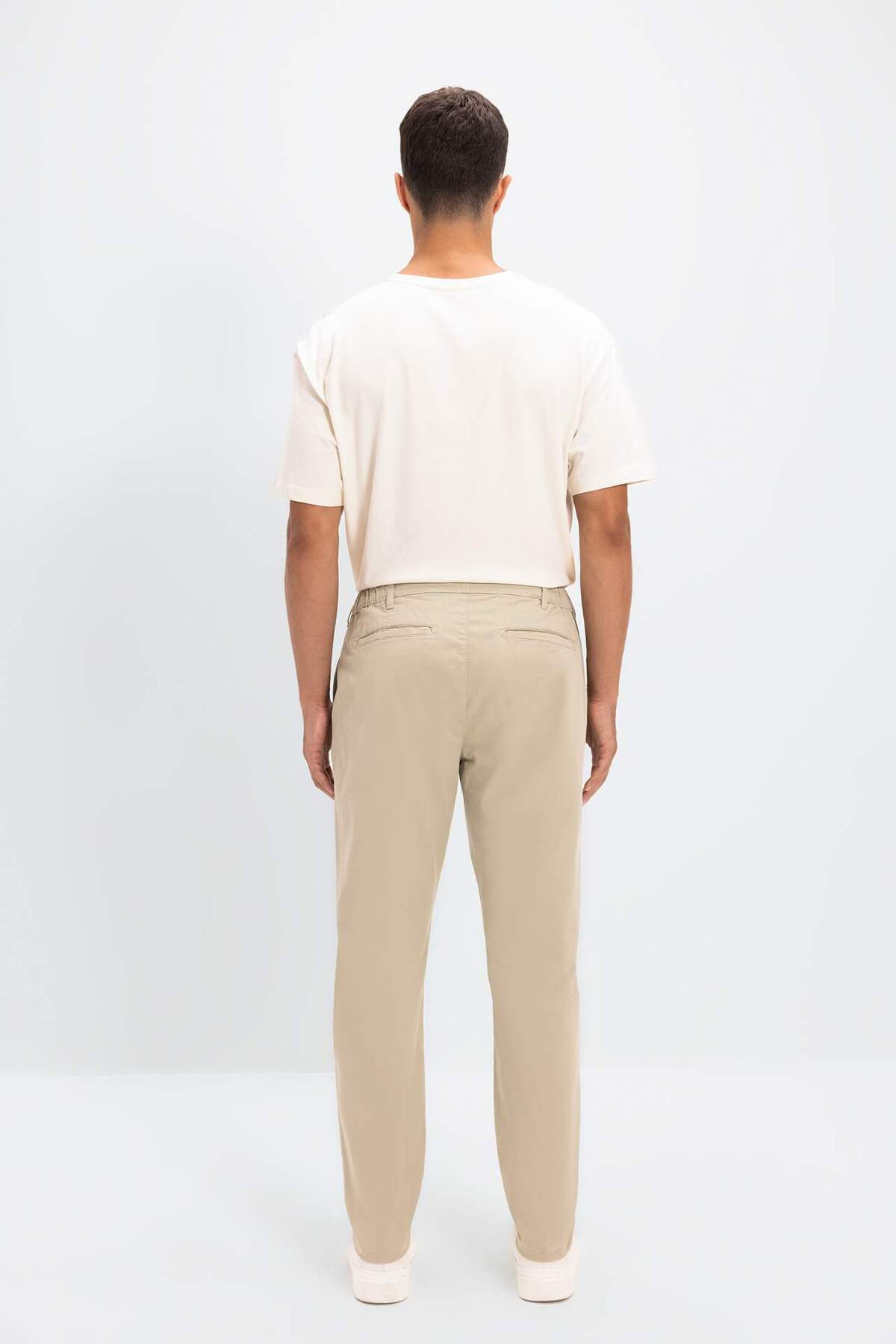 DeFacto-Chino Canvas-Hose mit Tapered Fit Pocket C9443ax24au 8