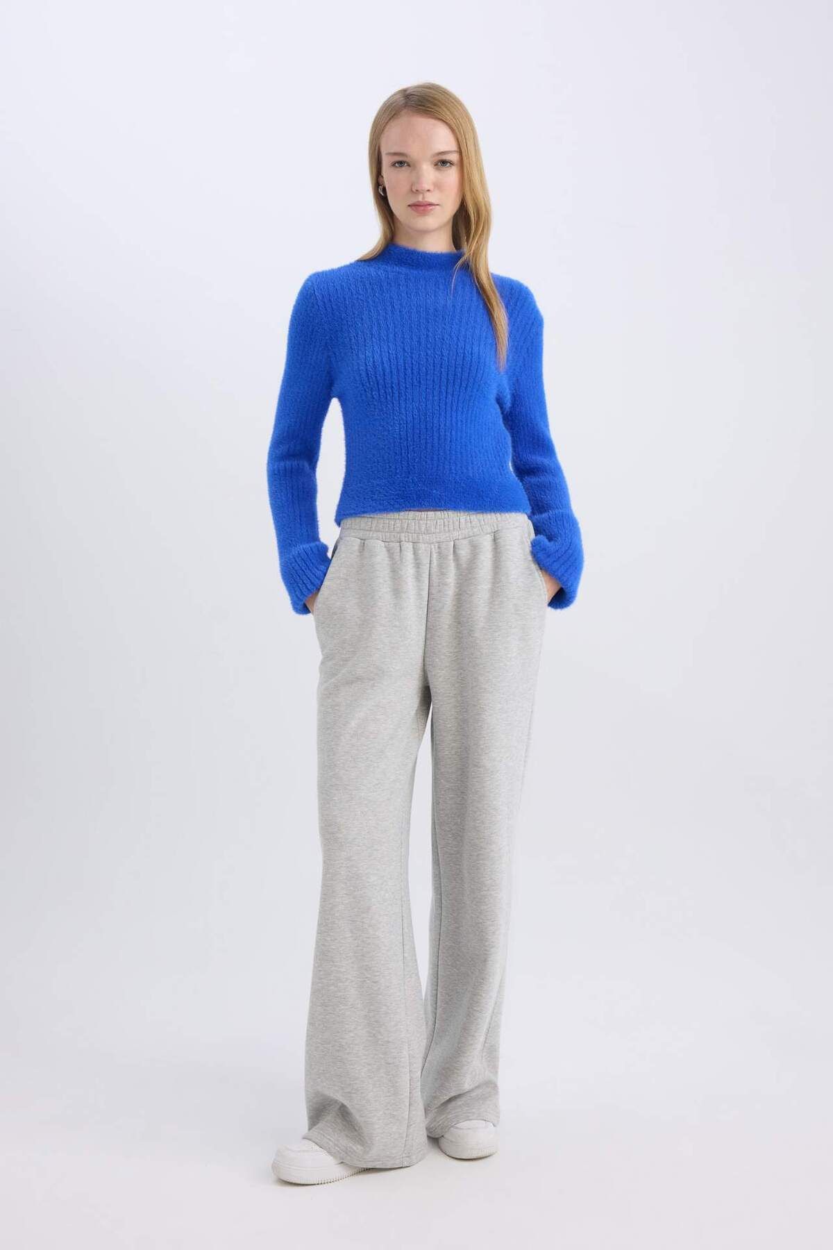 DeFacto-Coool Regular Fit Half Turtleneck Sweater A2013Ax24Cw 2