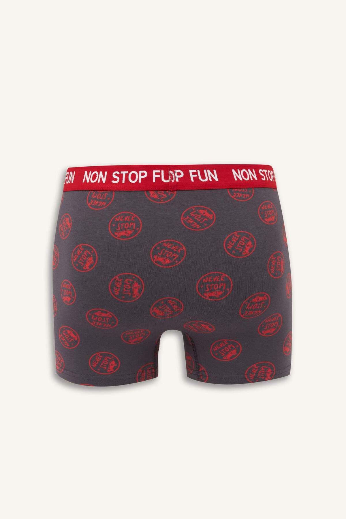 DeFacto-Regular Fit 3-Pack Boxer B4782Ax24Wn 3