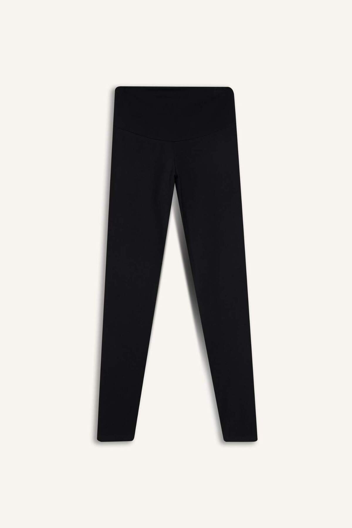 DeFacto-DefactoFit Hochtaillierte Bauchformende Taillenhüftende Elastische Premium Sportleggings C4564AX24AU 8